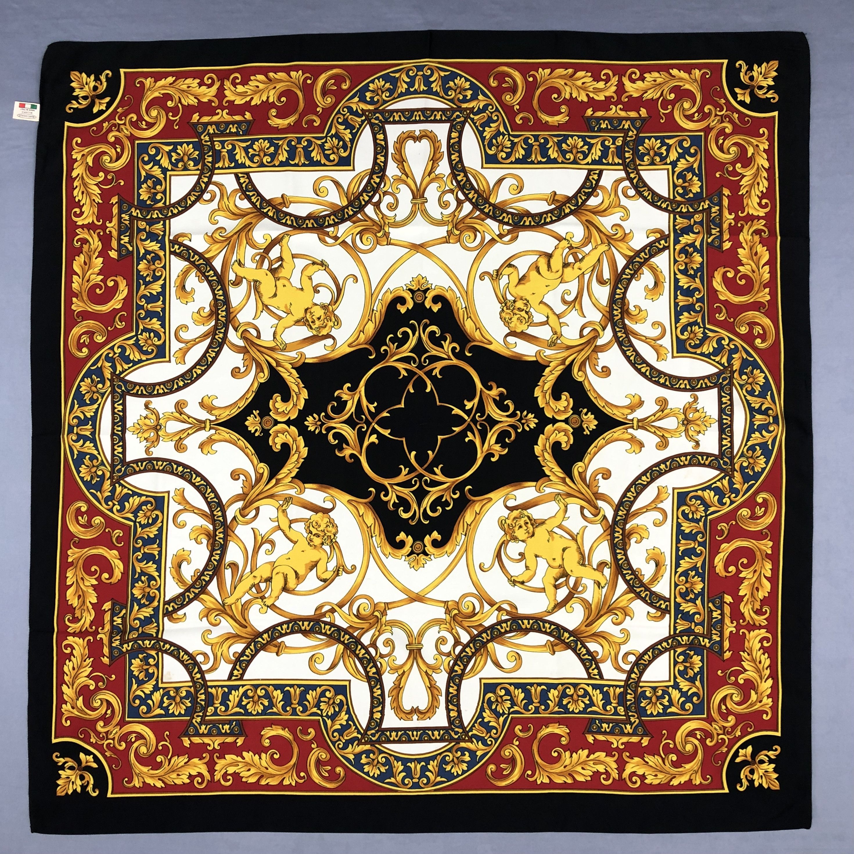 Japanese Brand Vintage Marcogalo SILK Scarf Twill Stole Wraps Scarves Size ONE SIZE - 1 Thumbnail