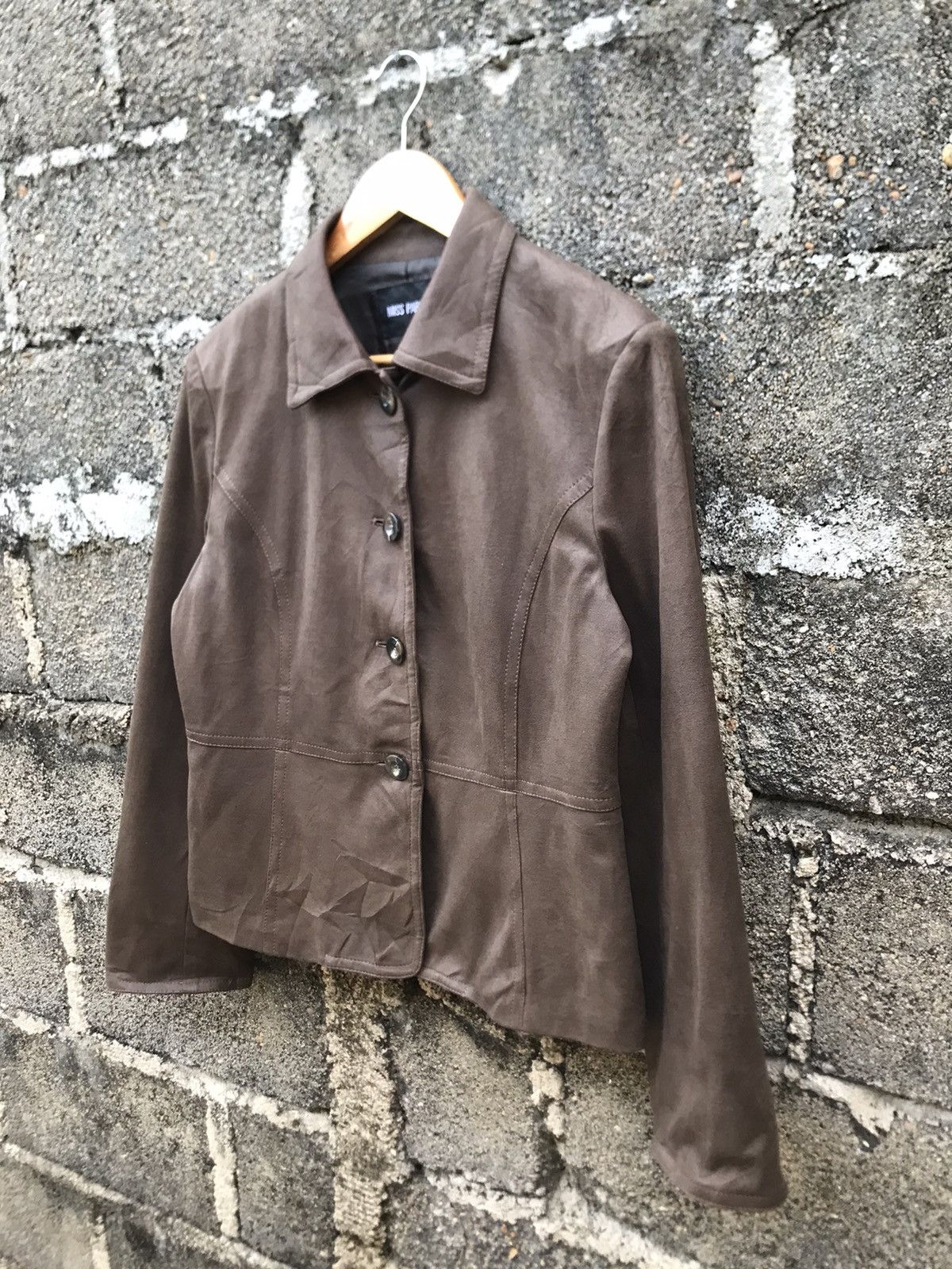 Japanese Brand Miss Paris Button Up Cropped Jacket Size S / US 4 / IT 40 - 3 Thumbnail