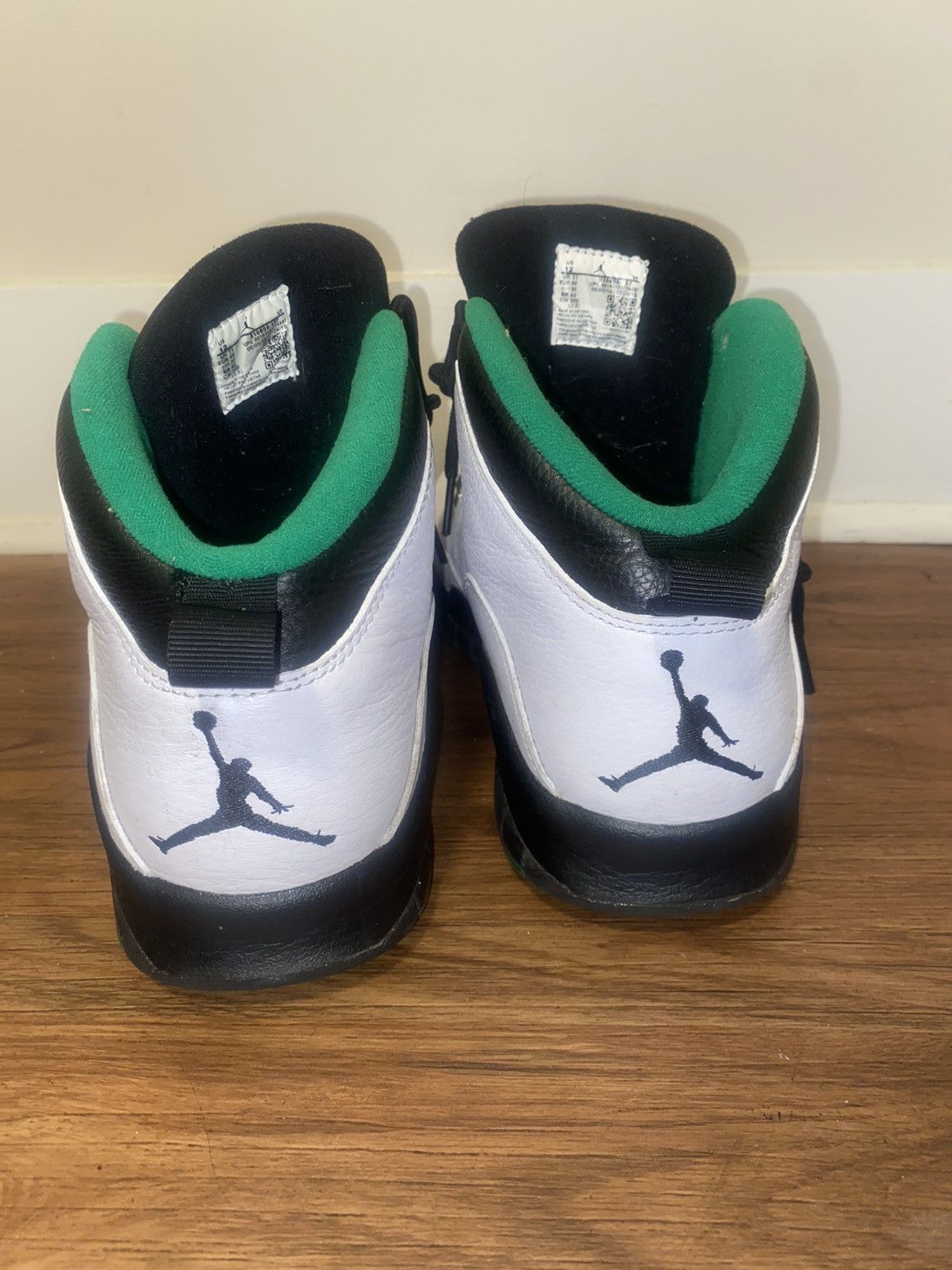 Jordan Brand Air Jordan 10 “SuperSonics” Retro Size US 12 / EU 45 - 7 Thumbnail