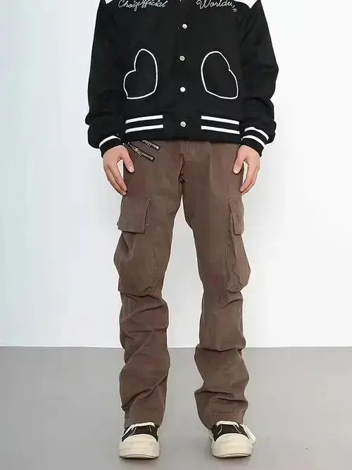 Vintage zipper urban stack fade cargo pants Size US 28 / EU 44 - 2 Thumbnail