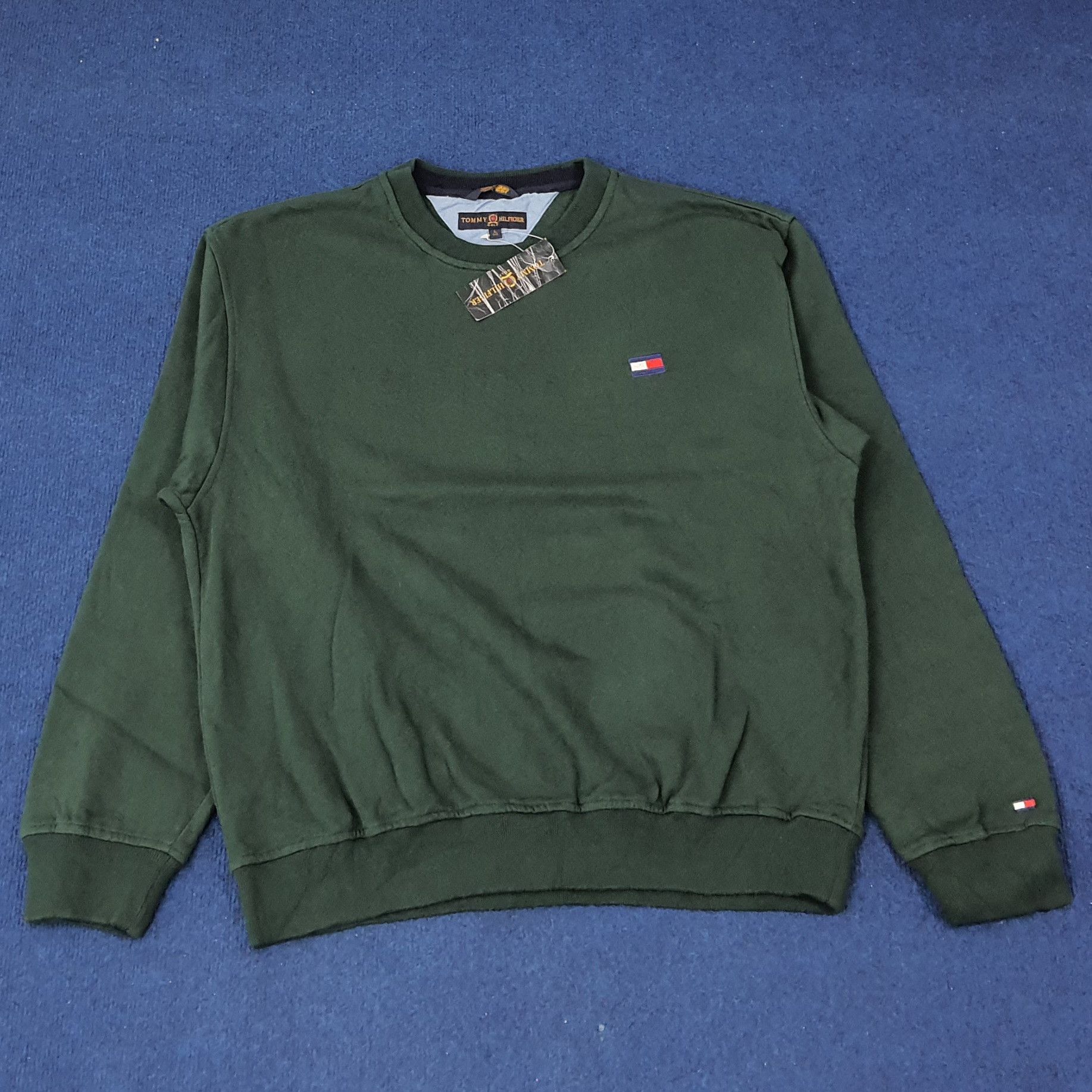 Tommy Hilfiger × Vintage Vintage Tommy Hilfiger Golf Sweatshirt C232N20 Size US L / EU 52-54 / 3 - 1 Thumbnail