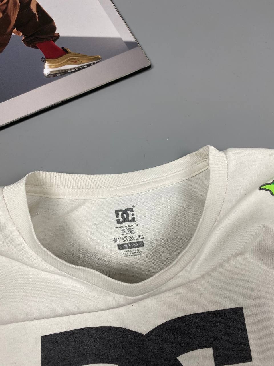 DC DC Shoes Dave Mirra Monster Energy White T-Shirt XL Size US XL / EU 56 / 4 - 11 Thumbnail