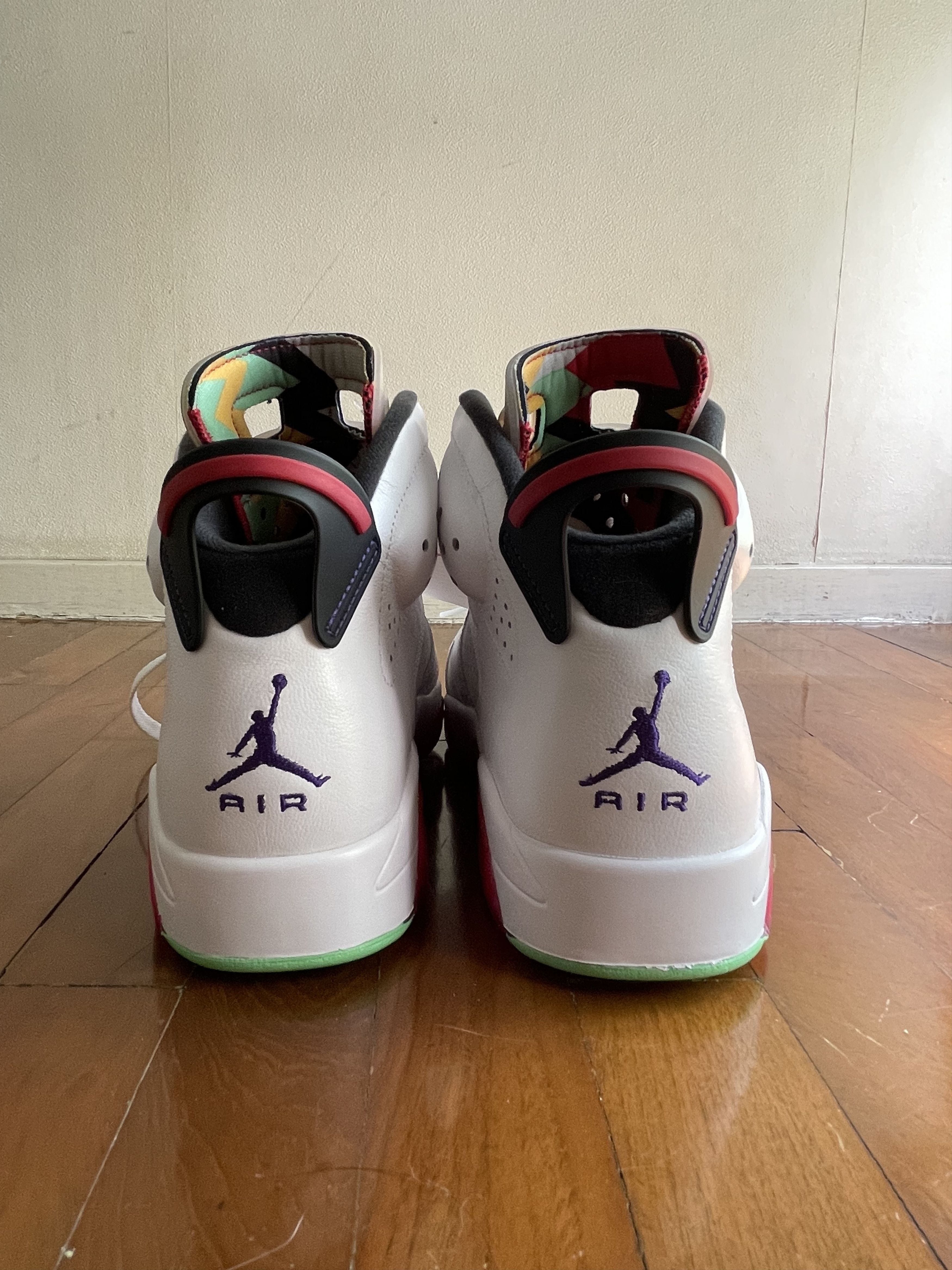 Nike NIKE AIR JORDAN 6 RETRO "HARE" Size US 8 / EU 41 - 4 Thumbnail