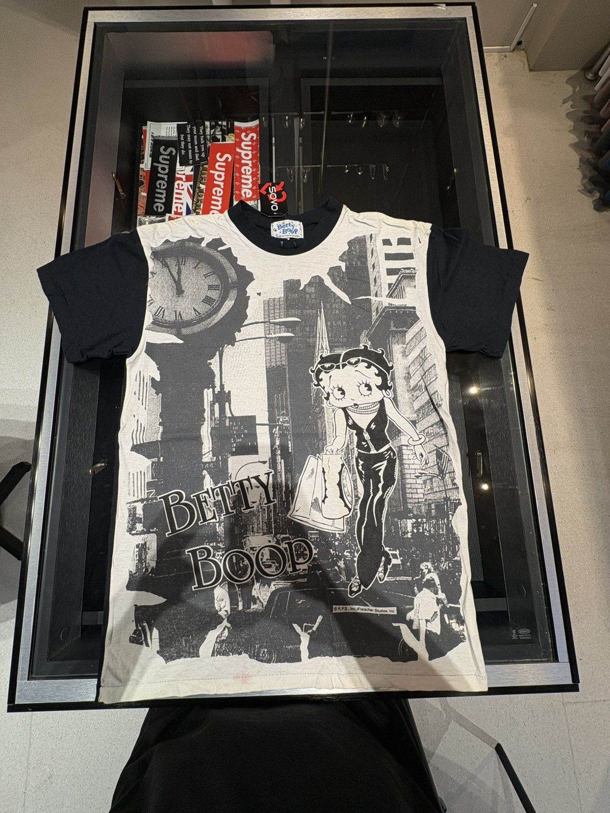 Other Vintage Betty Boop Graphic Tee Size US M / EU 48-50 / 2 - 1 Thumbnail