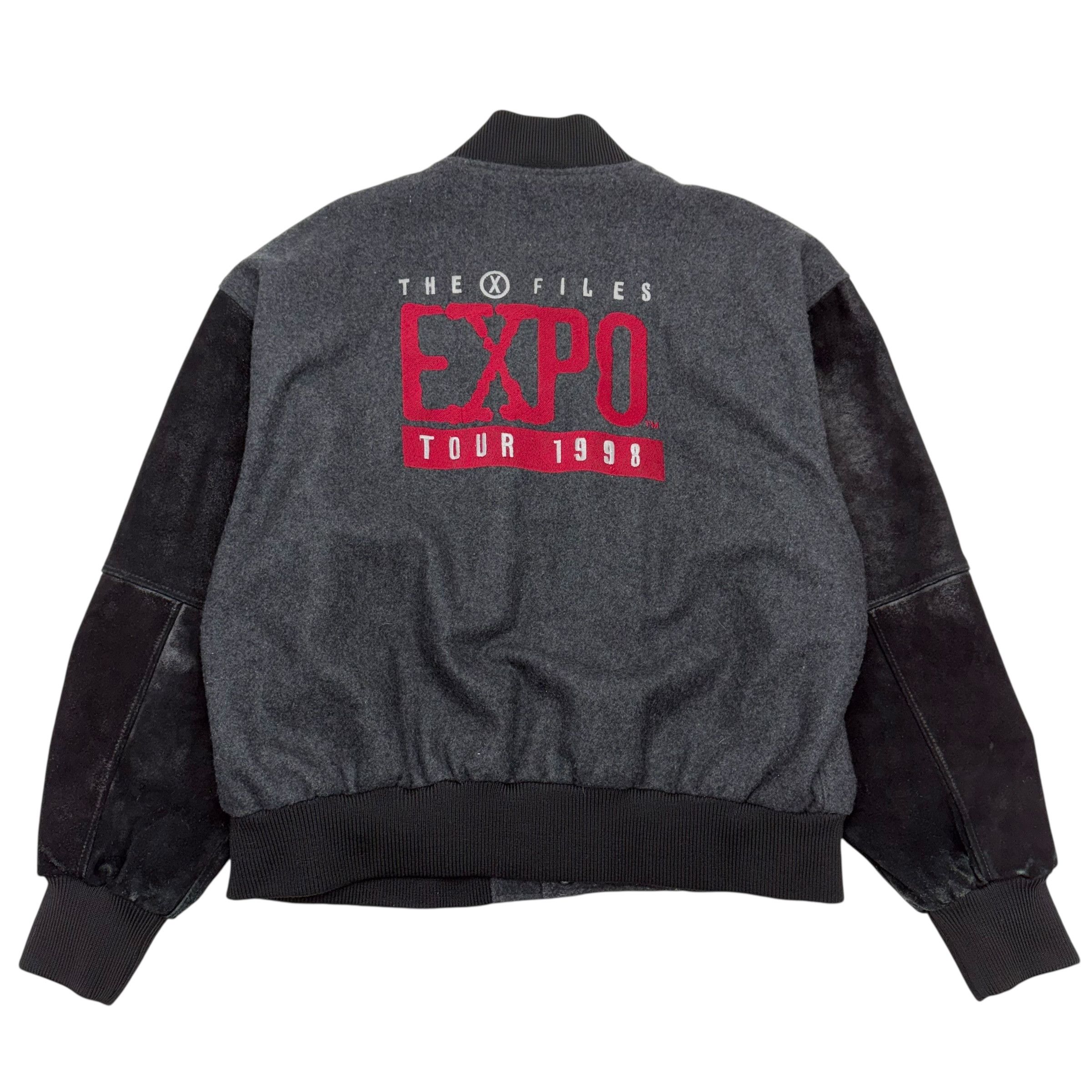 Other Vintage 1998 THE X-FILES Bomber Varsity Jacket Size US L / EU 52-54 / 3 - 13 Thumbnail