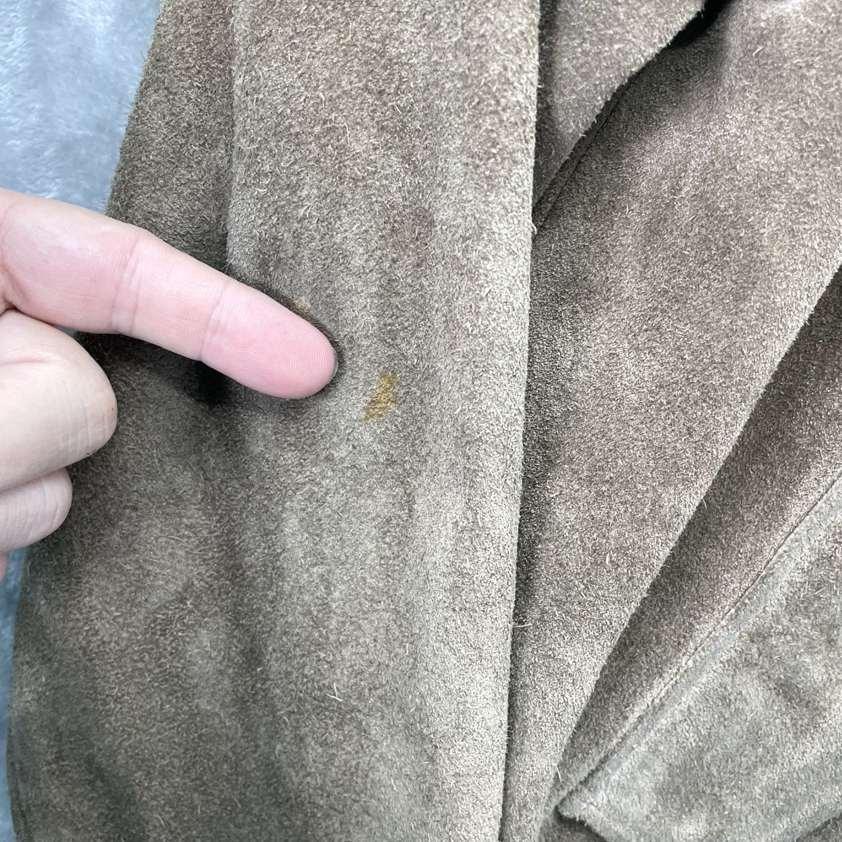 Polo Ralph Lauren VTG Polo Ralph Lauren Jacket Large Suede Lined chin strap Western Zip Size US L / EU 52-54 / 3 - 4 Thumbnail