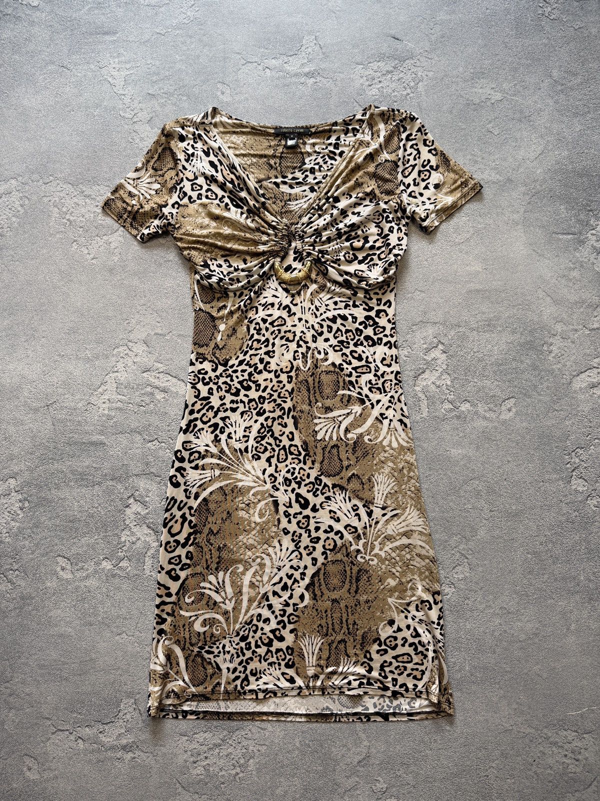 Roberto Cavalli Roberto Cavalli Dress Leopard Women Size M Size M / US 6-8 / IT 42-44 - 1 Thumbnail