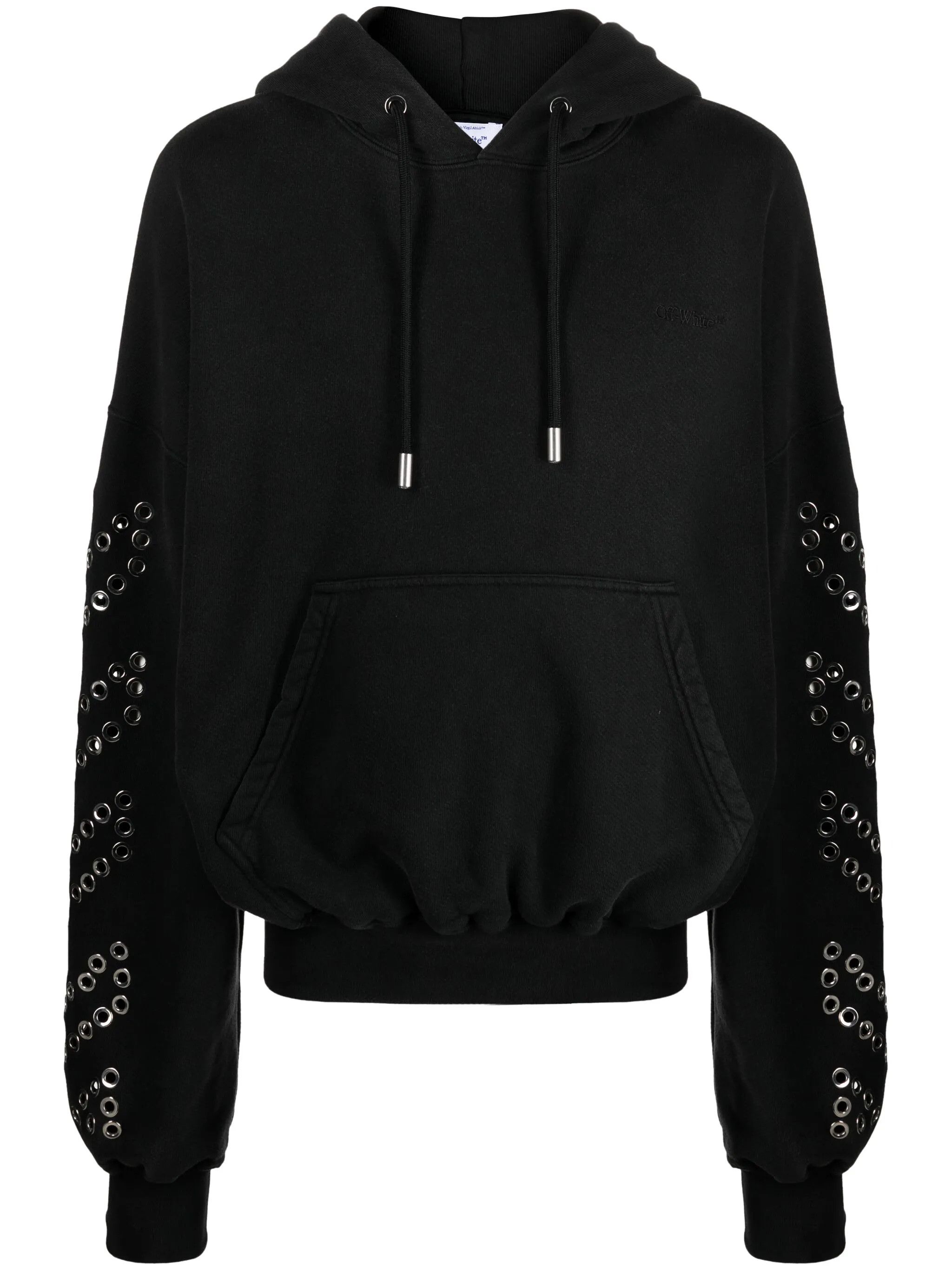 Off-White o1y0325 Hoodie in Black Size US M / EU 48-50 / 2 - 1 Thumbnail