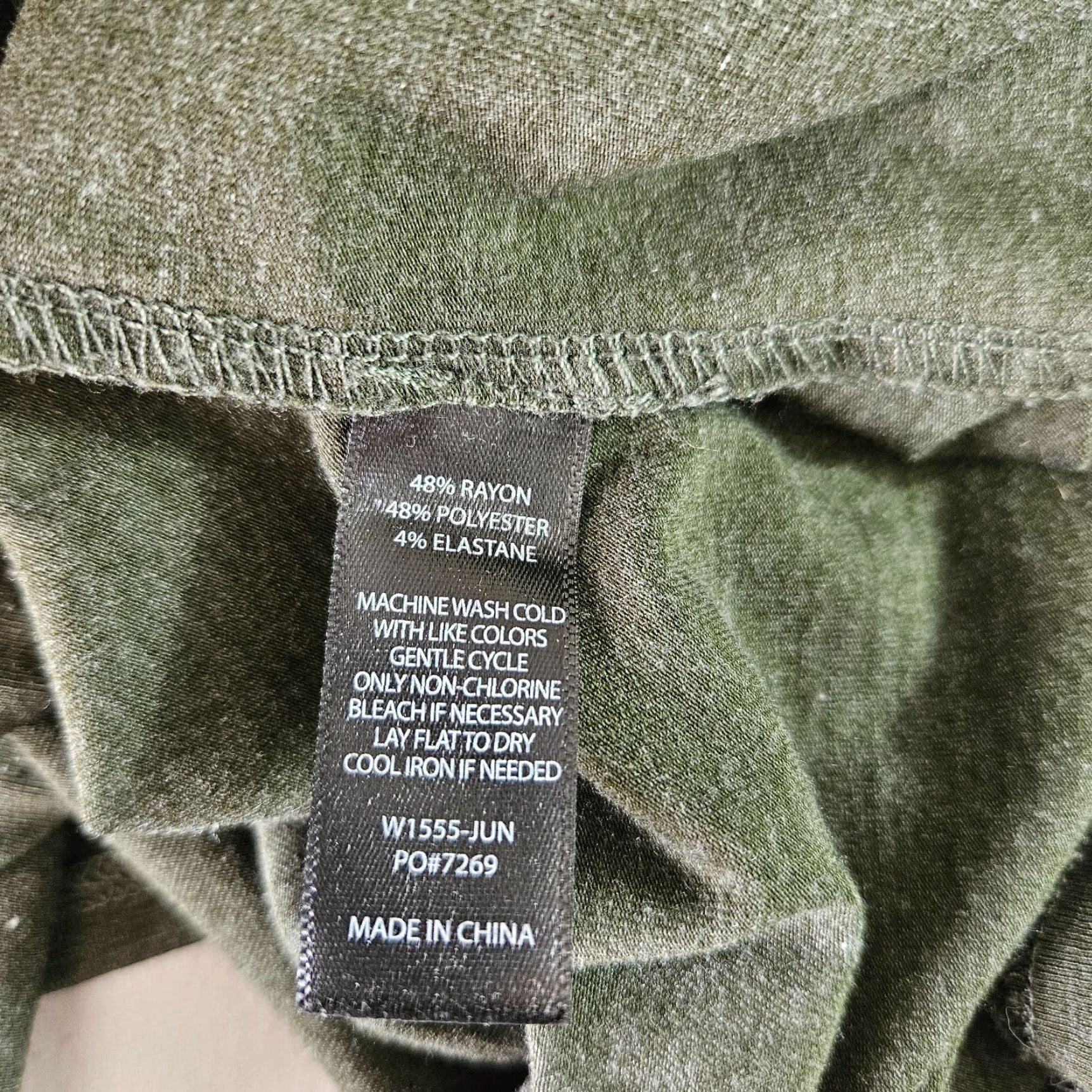 Vintage Betabrand Womens Tempo Tunic Blouse Green Long Sleeve Asymmetrical Hem Size L Adult Womens Size L / US 10 / IT 46 - 5 Thumbnail
