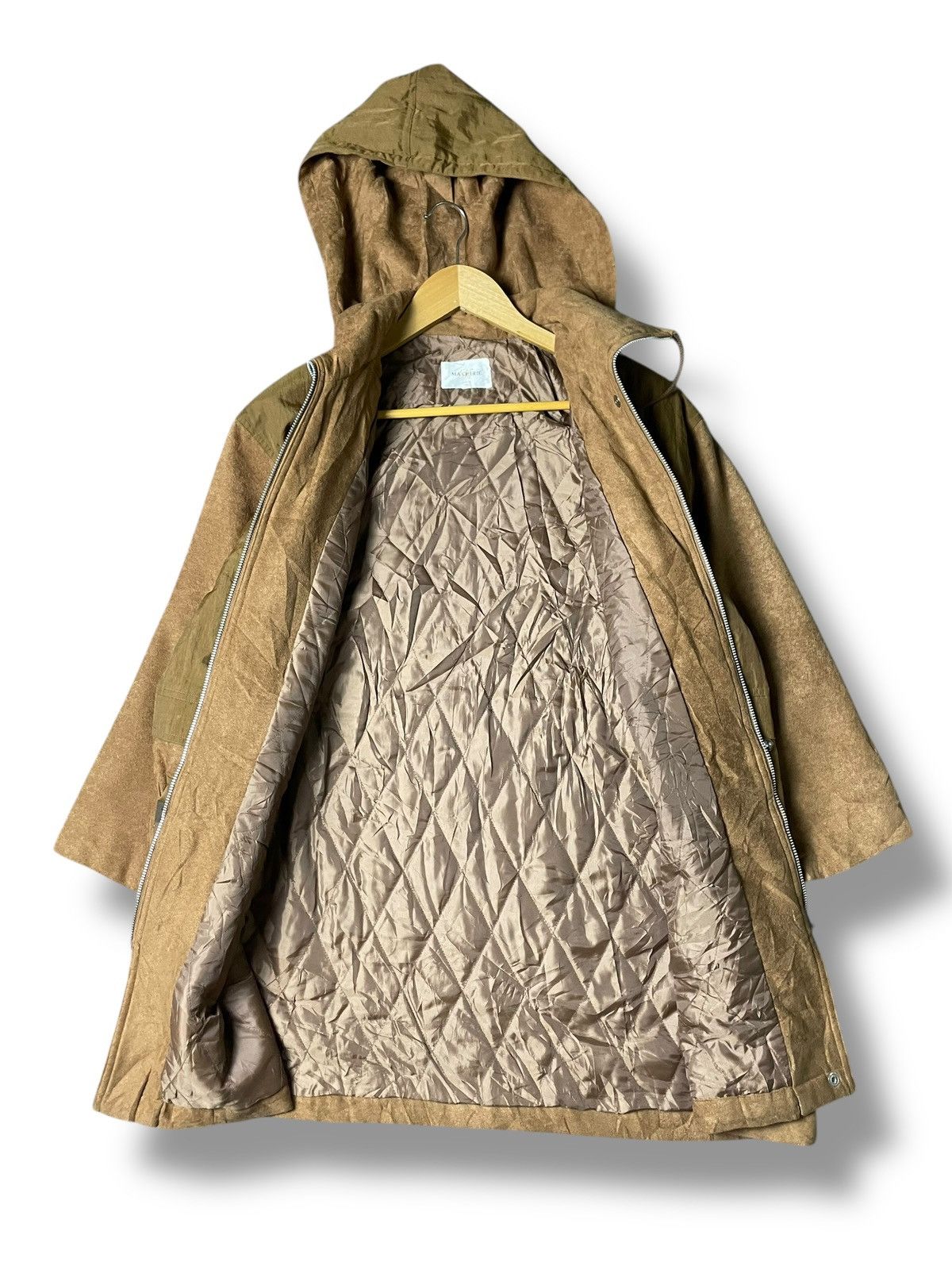 Japanese Brand × Other × Vintage MACHERIE Japanese Brand Hooded Jumper Coat (134) Size US S / EU 44-46 / 1 - 6 Thumbnail
