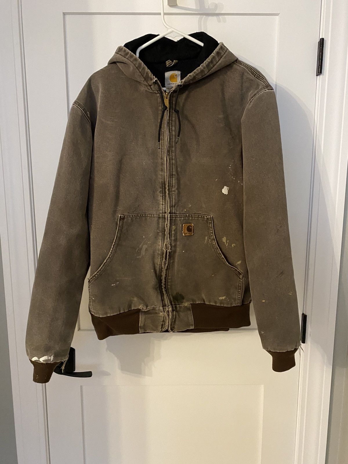Carhartt Brown Carhartt Work Jacket Size US L / EU 52-54 / 3 - 1 Thumbnail