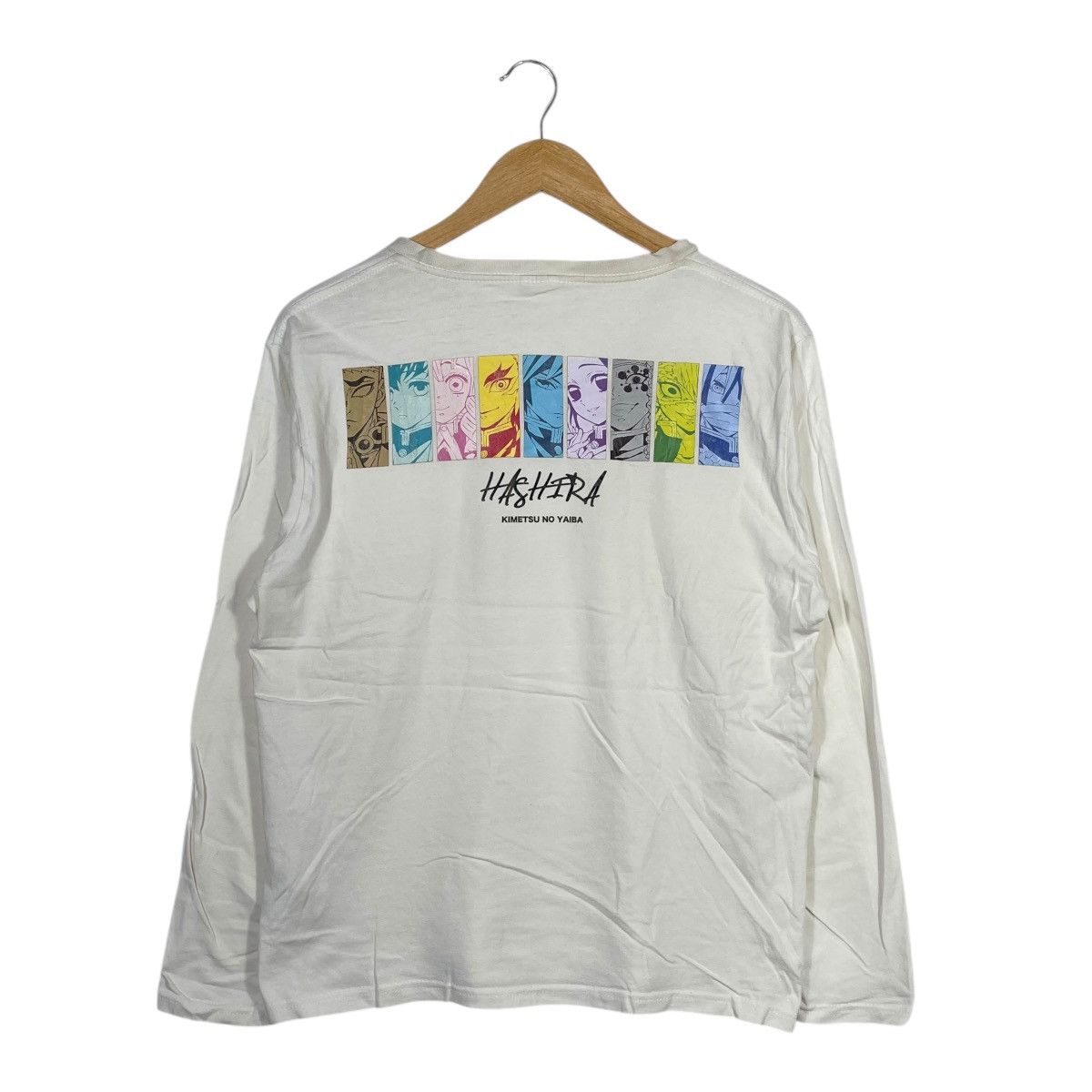 Vintage Demon Slayer Kimetsu no Yaiba Hashira White Long Sleeve Size US S / EU 44-46 / 1 - 1 Thumbnail