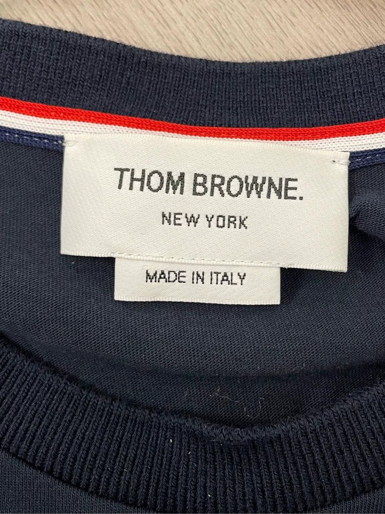 Thom Browne Thom browne Dark blue full-print zoo long short-sleeved T-s Size US XL / EU 56 / 4 - 6 Thumbnail