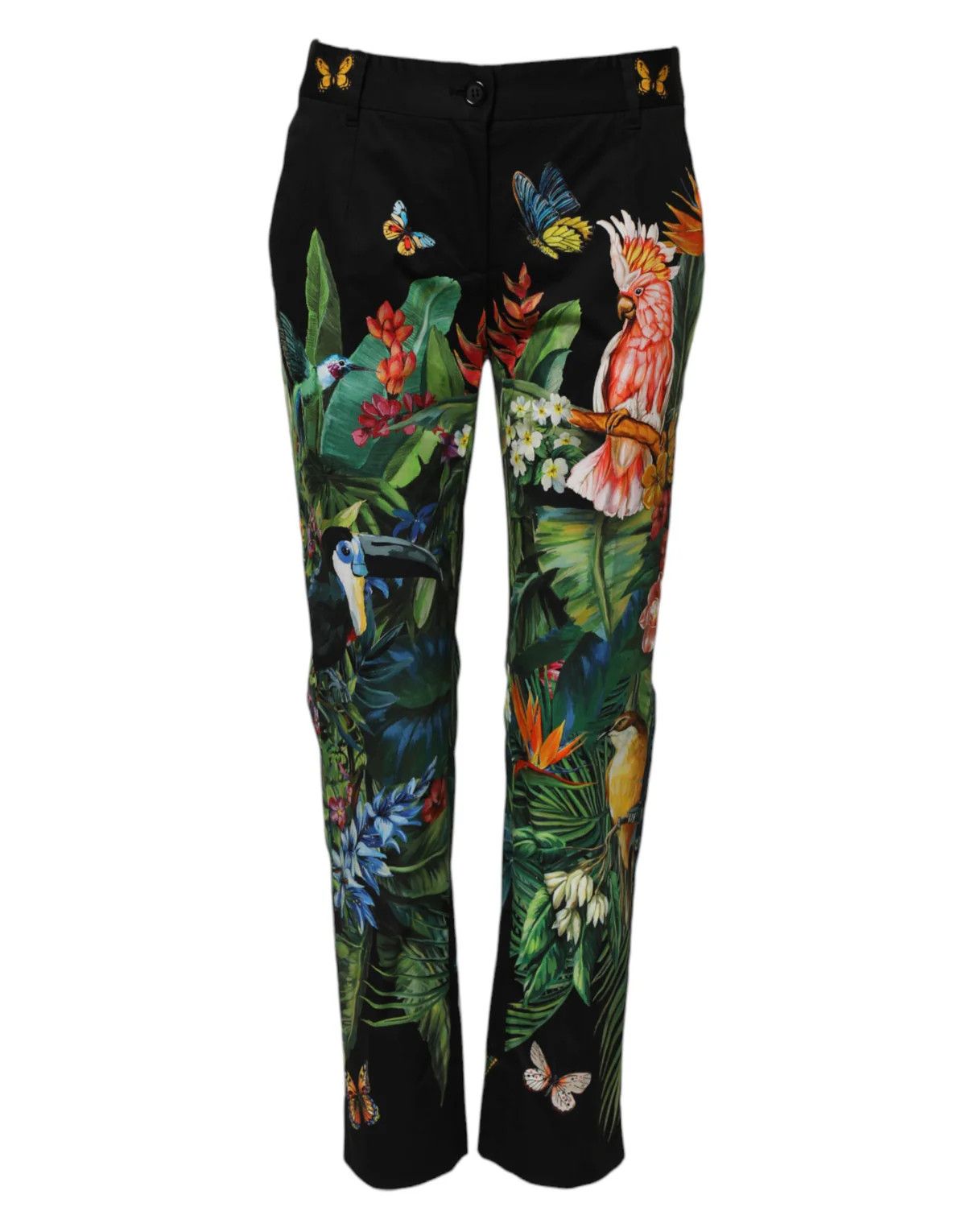 o1y0925 Floral-Print Casual Pant in Multicolor