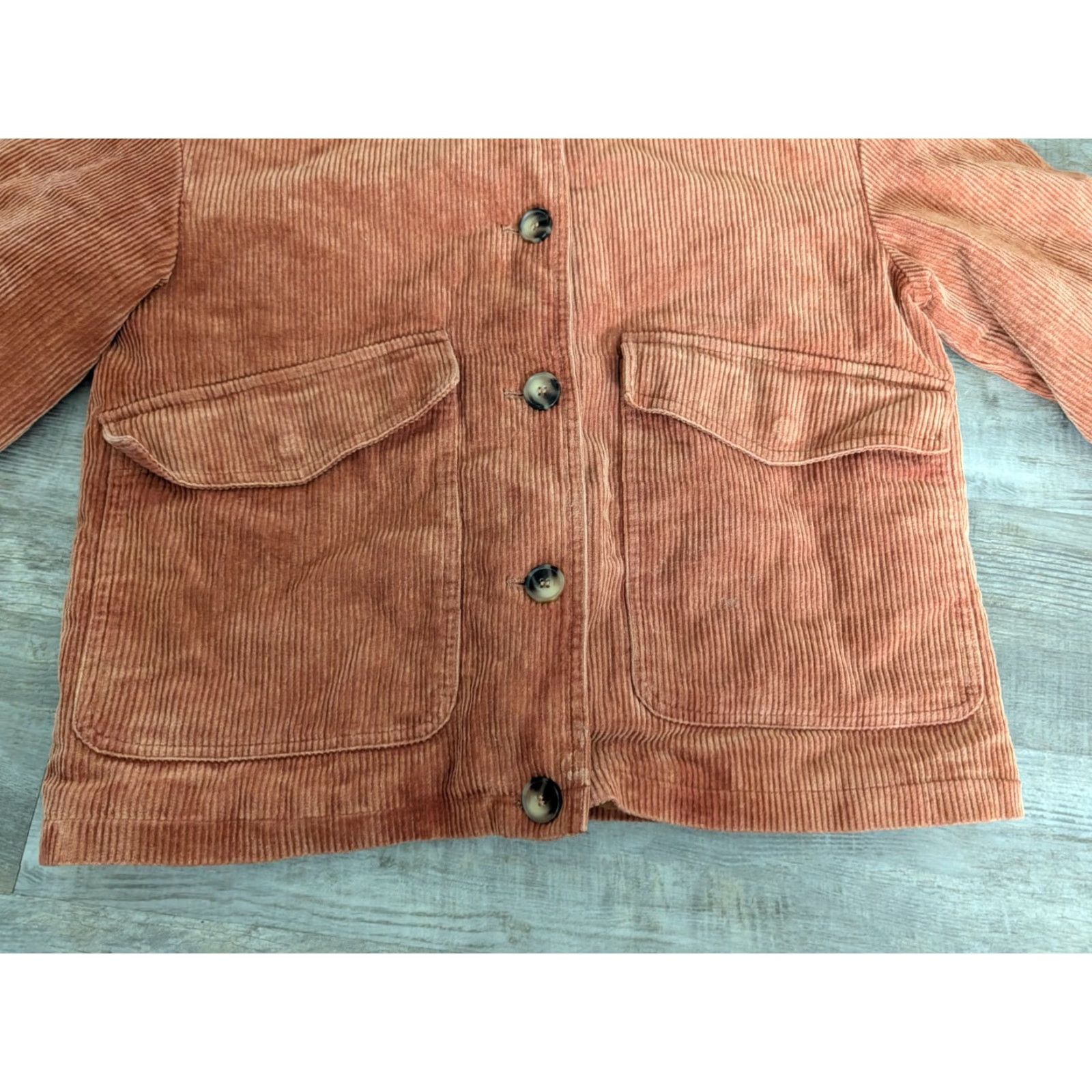 Vintage VINTAGE Bagatelle Jacket Women’s Cordoruy Brown Button M Size M / US 6-8 / IT 42-44 - 5 Thumbnail