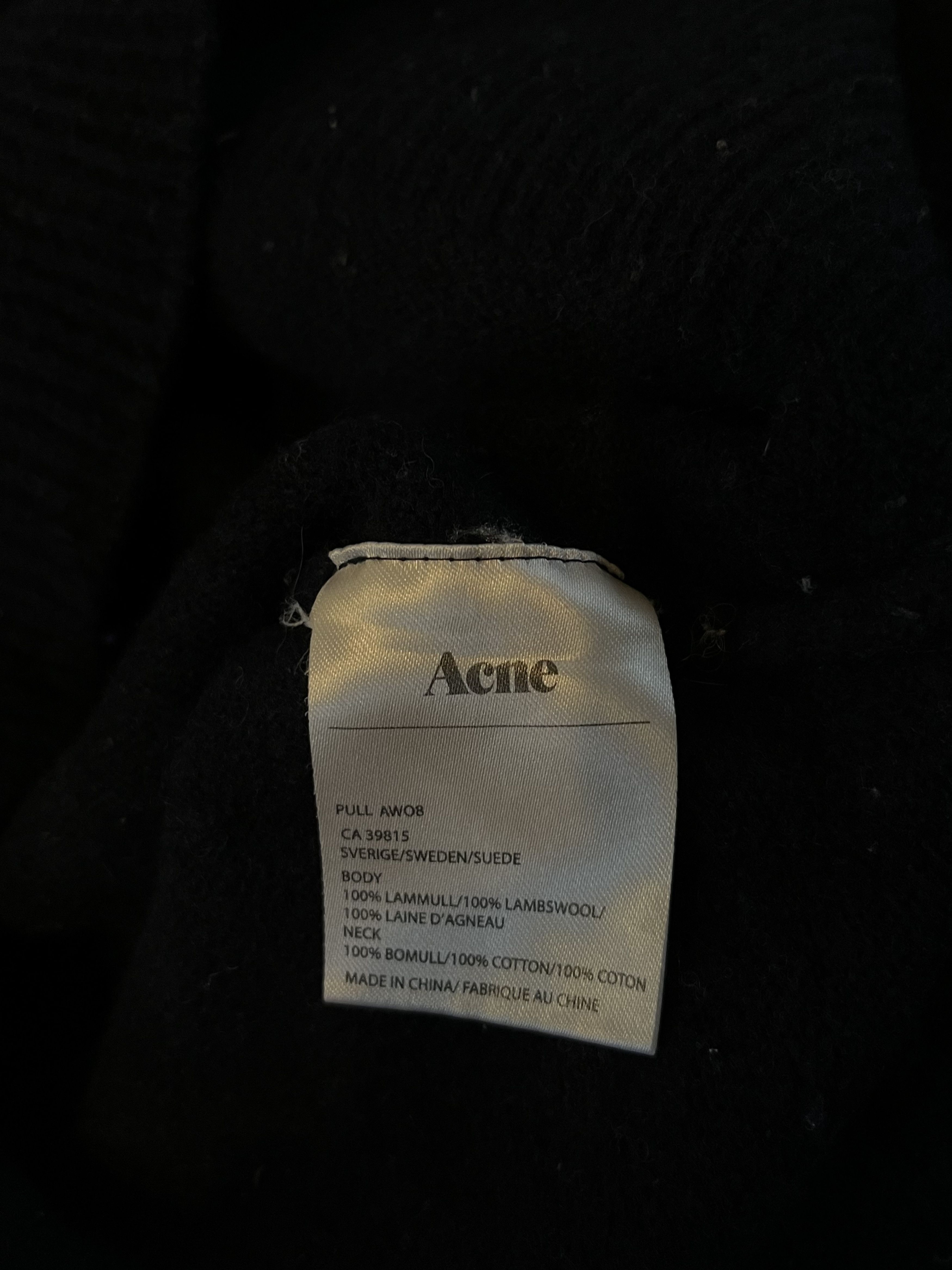 Acne Studios Vintage Acne POP Classic Pure Wool Pull AW08 Size M / US 6-8 / IT 42-44 - 5 Thumbnail