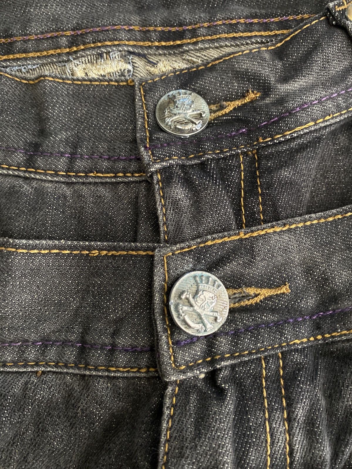 K-Two Studios Japanese Double Waist Flared Seditionaries Jeans Size US 33 - 9 Thumbnail