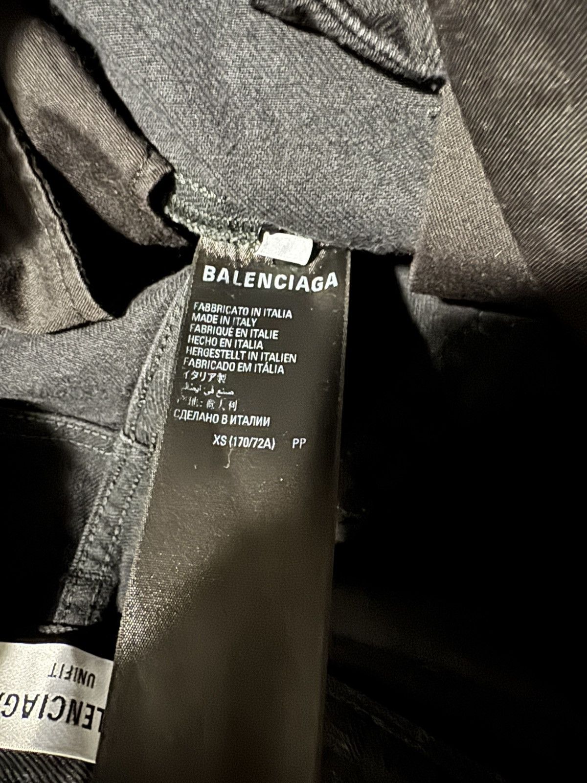 Balenciaga Balenciaga Fall22 Lost Tape Denim Size US 30 / EU 46 - 8 Thumbnail