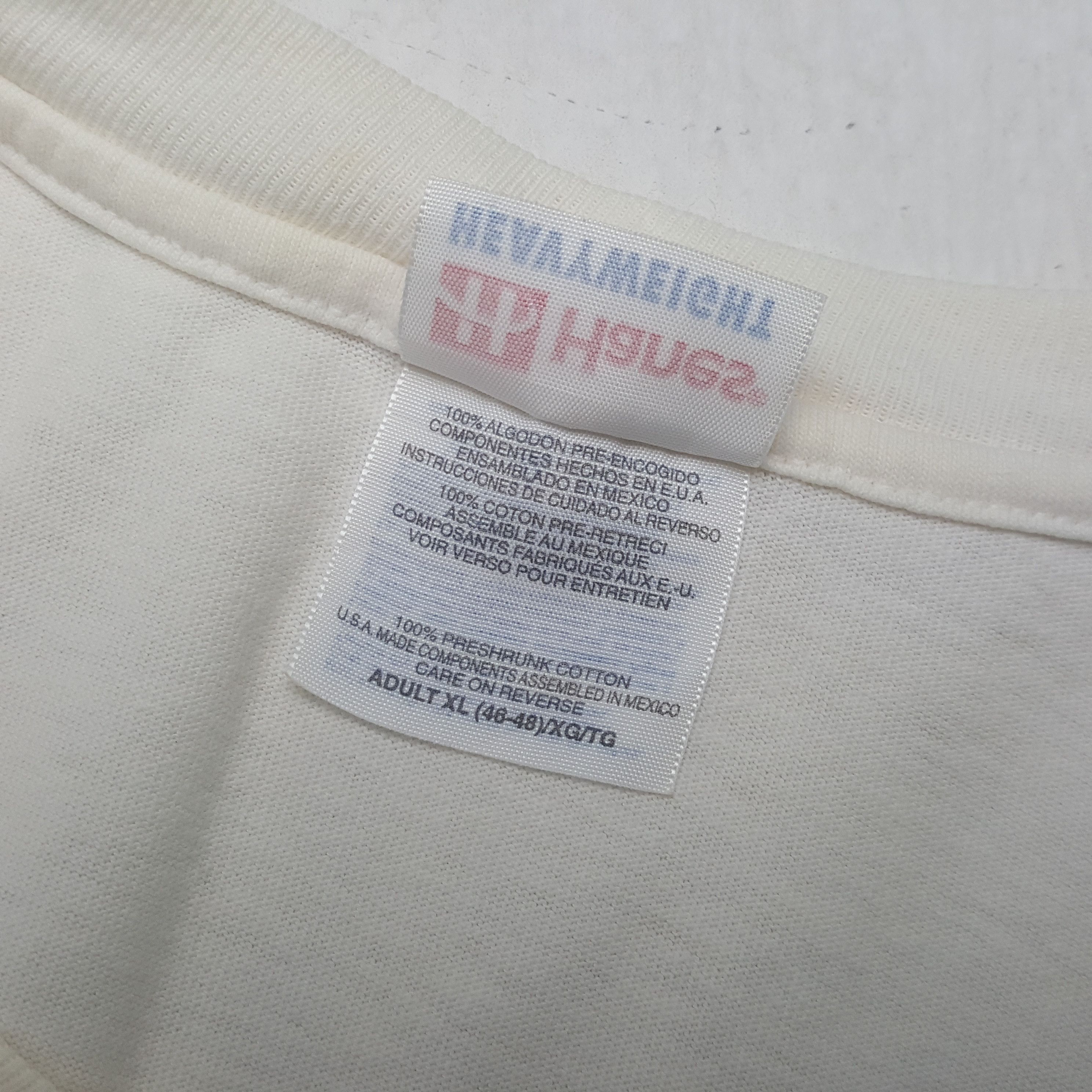 Vintage White Angel Monument Freedom Hill 1971 Vintage Tshirt RR3 Size US XL / EU 56 / 4 - 6 Thumbnail