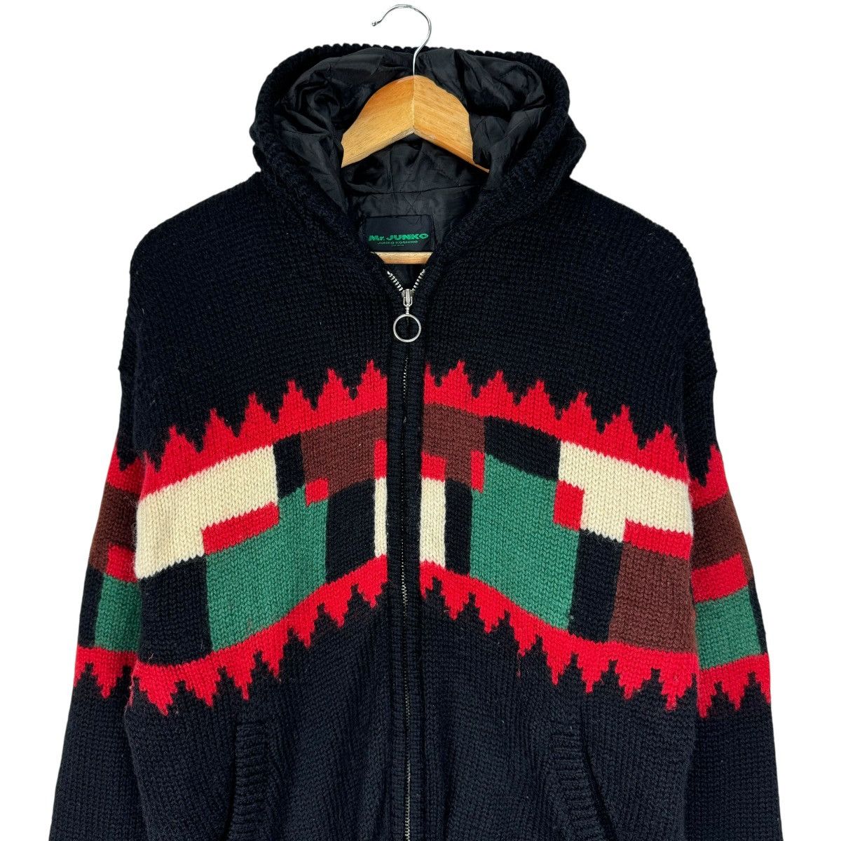 Mr. Junko ☀️JUNKO KOSHINO MEN HOODIE KNITWEAR SWEATER Size US L / EU 52-54 / 3 - 3 Thumbnail