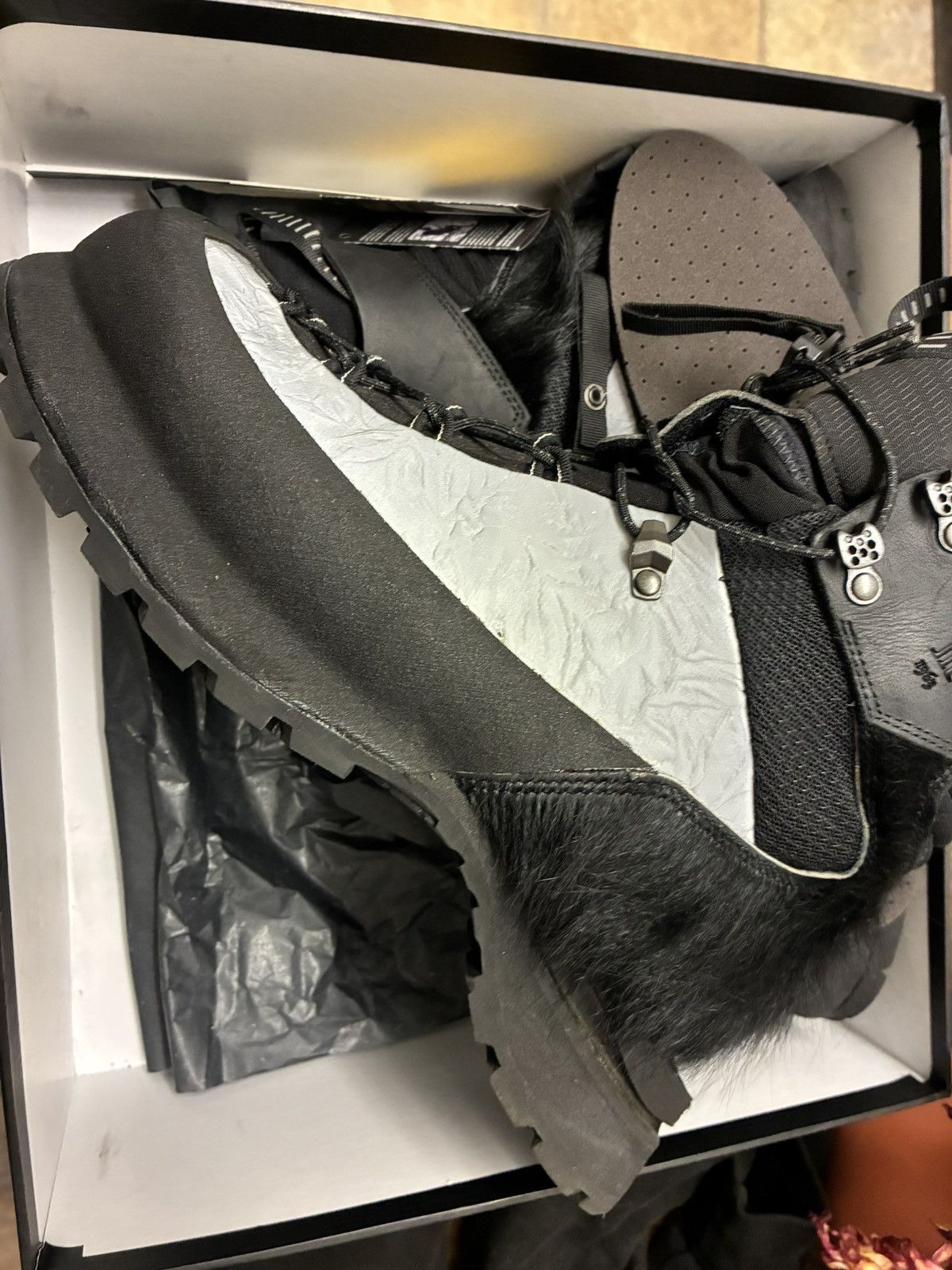 Demon Demon carbonaz fur boots goat heel Size US 9.5 / EU 42-43 - 3 Thumbnail