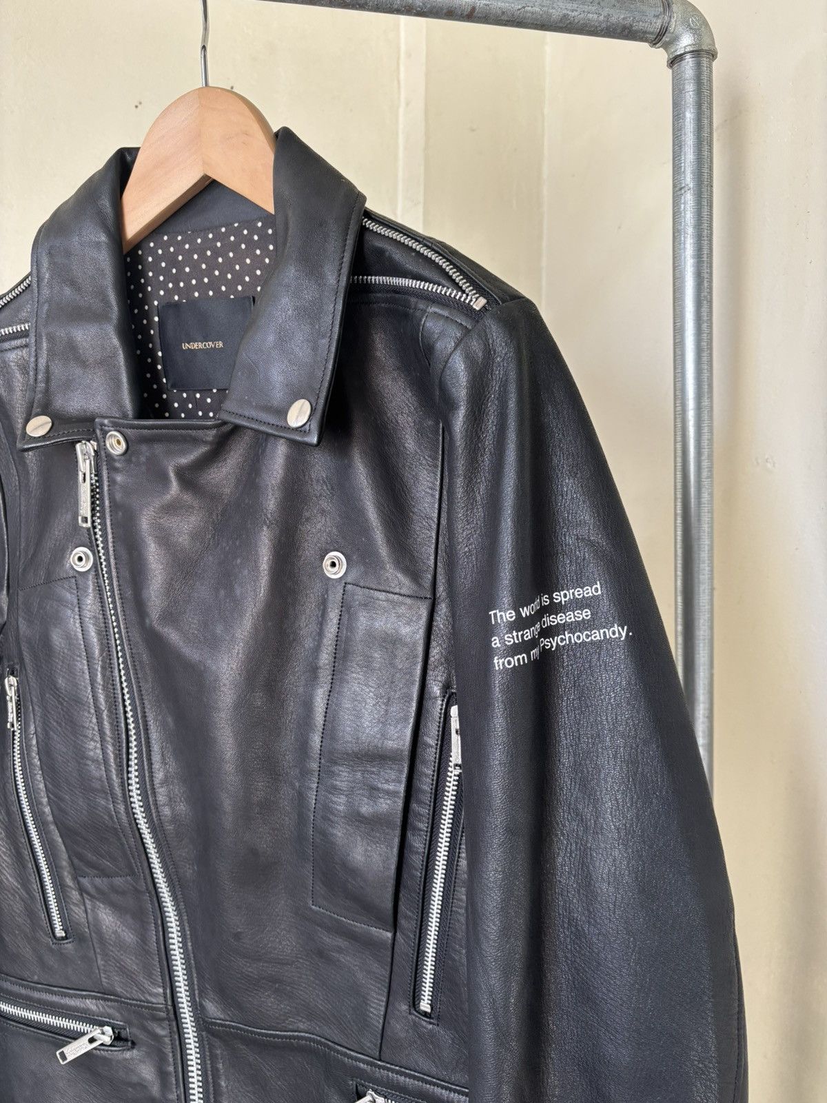 Undercover Undercover - SS14 Psychocandy Moto Horse Leather Size US XS / EU 42 / 0 - 4 Thumbnail