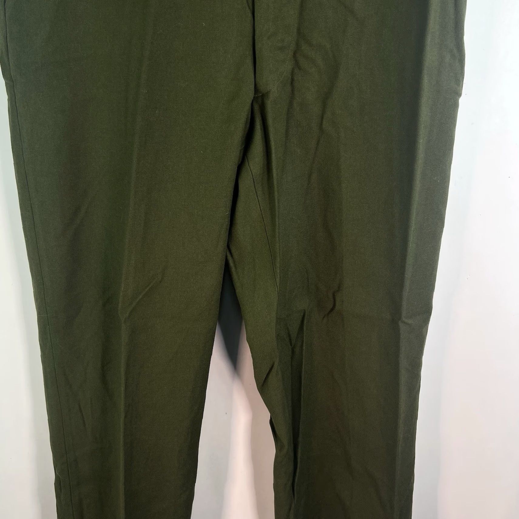 Vintage VINTAGE US MILITARY M-1951 Wool Field Pants Mens S Green Straight Waist 30x31 Button Fly Pockets Chino Size US 29 - 3 Thumbnail
