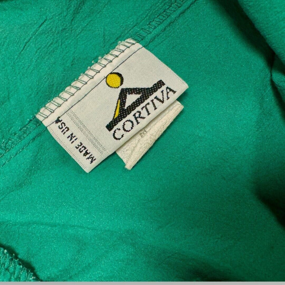 Designer Vintage Cortiva Wind Breaker Pants 80's Made in the USA Size 34" / US 12 / IT 48 - 5 Thumbnail