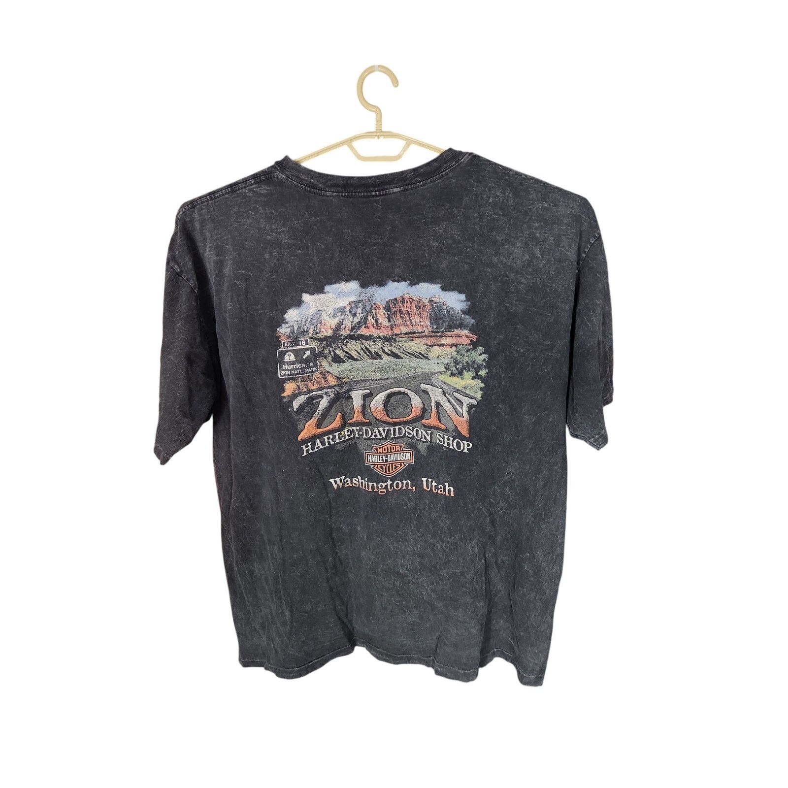 Harley Davidson Vintage Harley-Davidson Acid Wash T Men's 2X Size US XXL / EU 58 / 5 - 1 Thumbnail