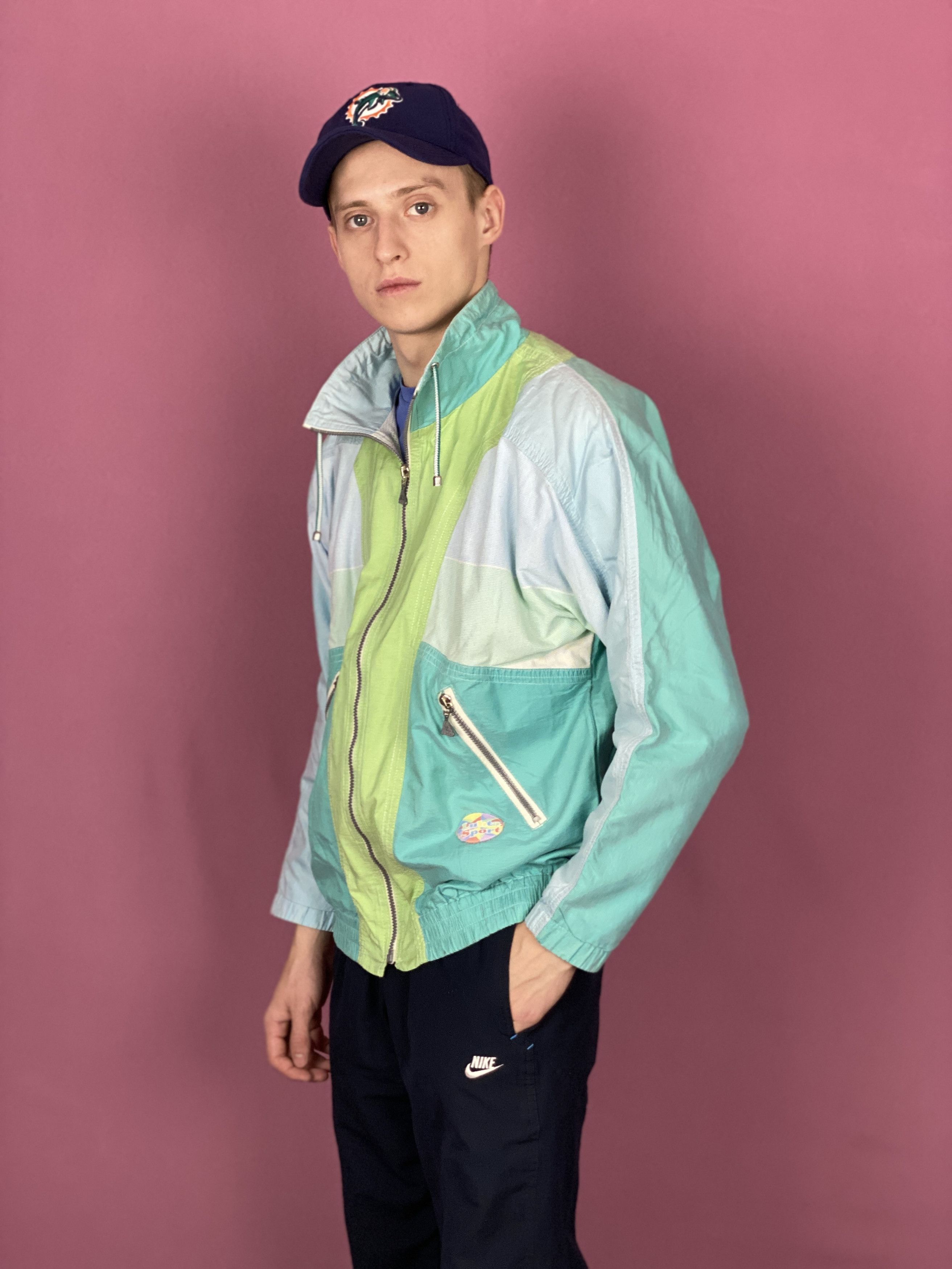Vintage 90s Luhta Sport Vintage Men's Windbreaker Jacket - S Size US S / EU 44-46 / 1 - 2 Thumbnail