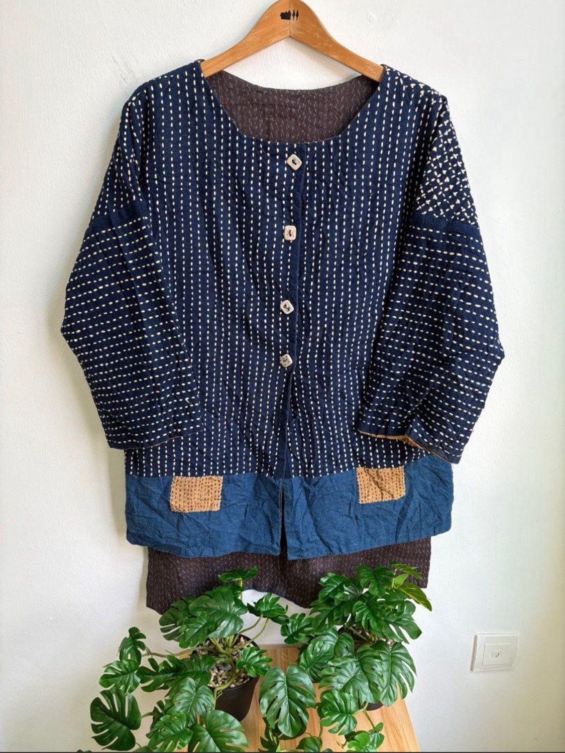 Japanese Brand Vintage Japanese Brands Boro Sashiko Hand Made Dressed Size XL / US 12-14 / IT 48-50 - 2 Thumbnail