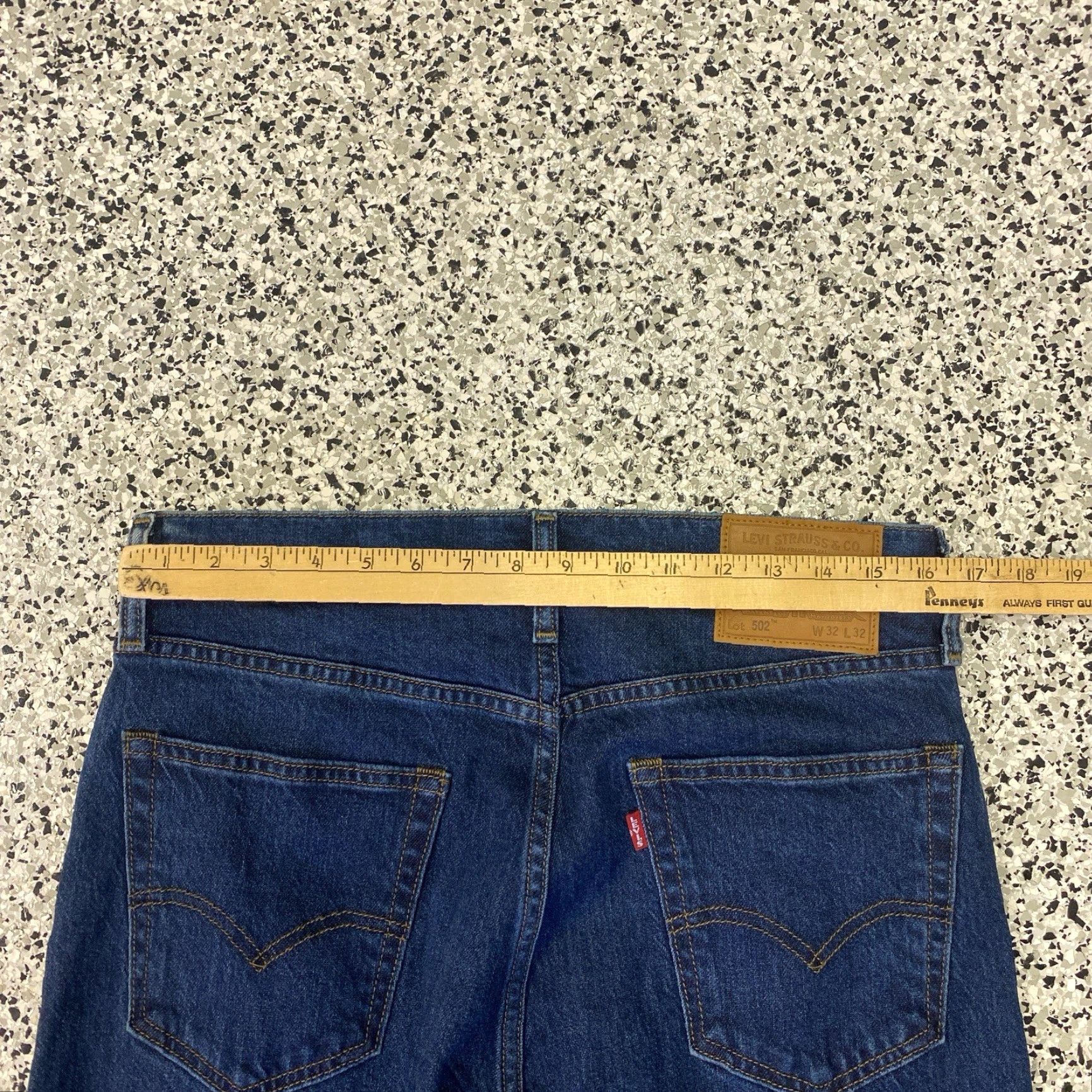 Levi's Levi's 502 Regular Tapered Fit Jeans Indigo Blue Denim Pants 32x32 Mens N/A N/A Size US 32 / EU 48 - 5 Thumbnail