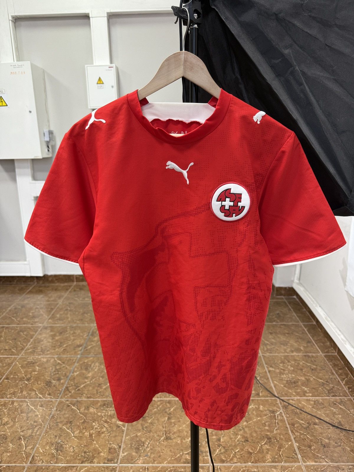 Puma 🇨🇭Vintage 2006 Puma Switzerland National Team Soccer Jersey Size US S / EU 44-46 / 1 - 1 Thumbnail