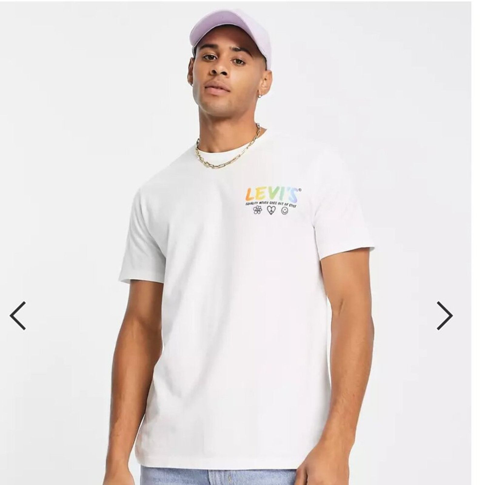 Levi's NWT Levi's Pride Community Tee in White Size US XS / EU 42 / 0 - 4 Thumbnail