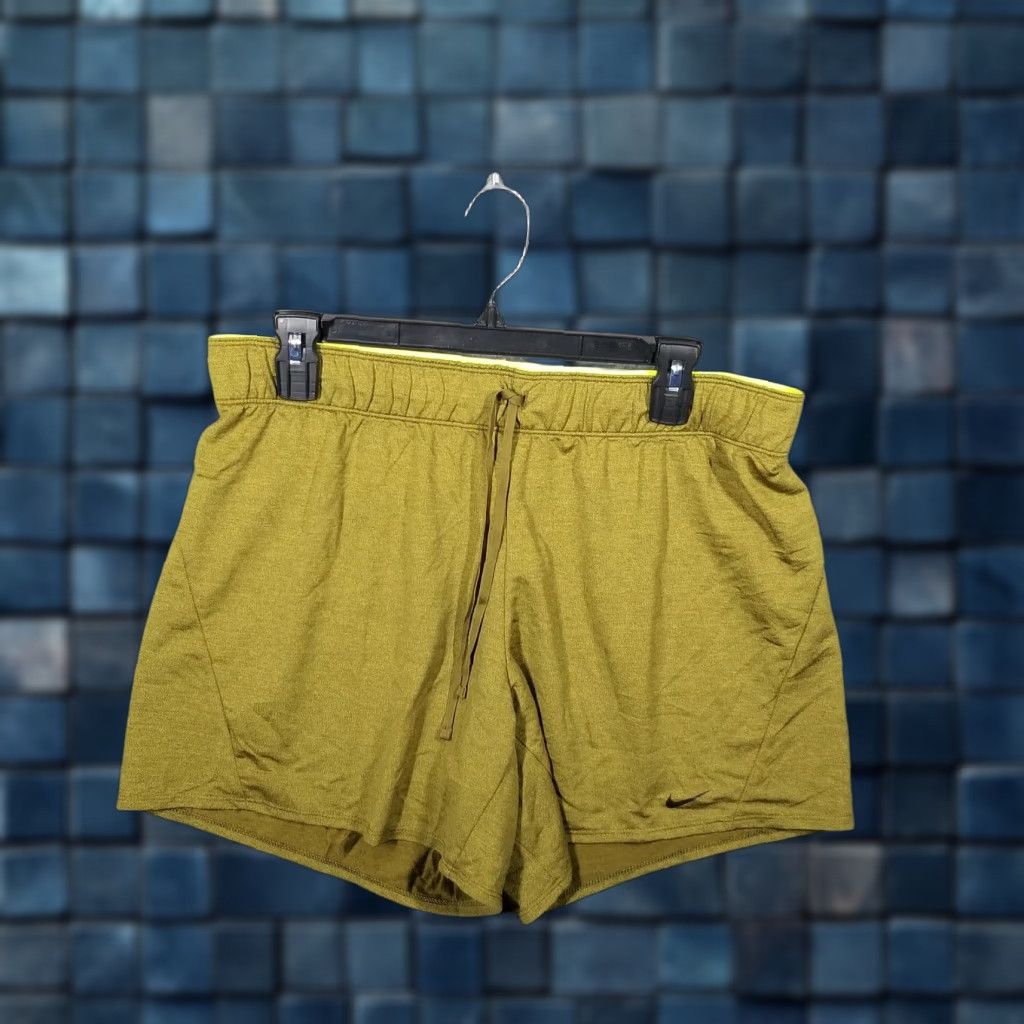 Nike Nike Dri-FIT Shorts Woman Large Running Athletic Drawstring DB4502-368 Size 36" / US 14 / IT 50 - 1 Thumbnail