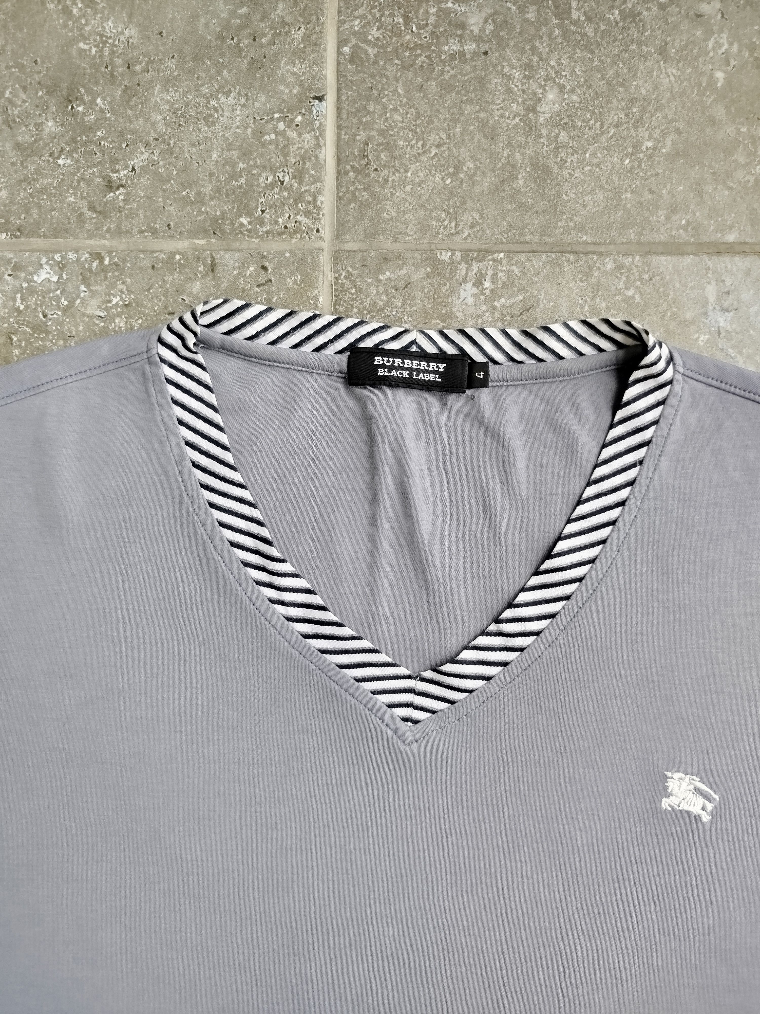 Burberry Burberry Black Label T-Shirt Logo 100% Cotton Vintage Size 4 Size US M / EU 48-50 / 2 - 3 Thumbnail