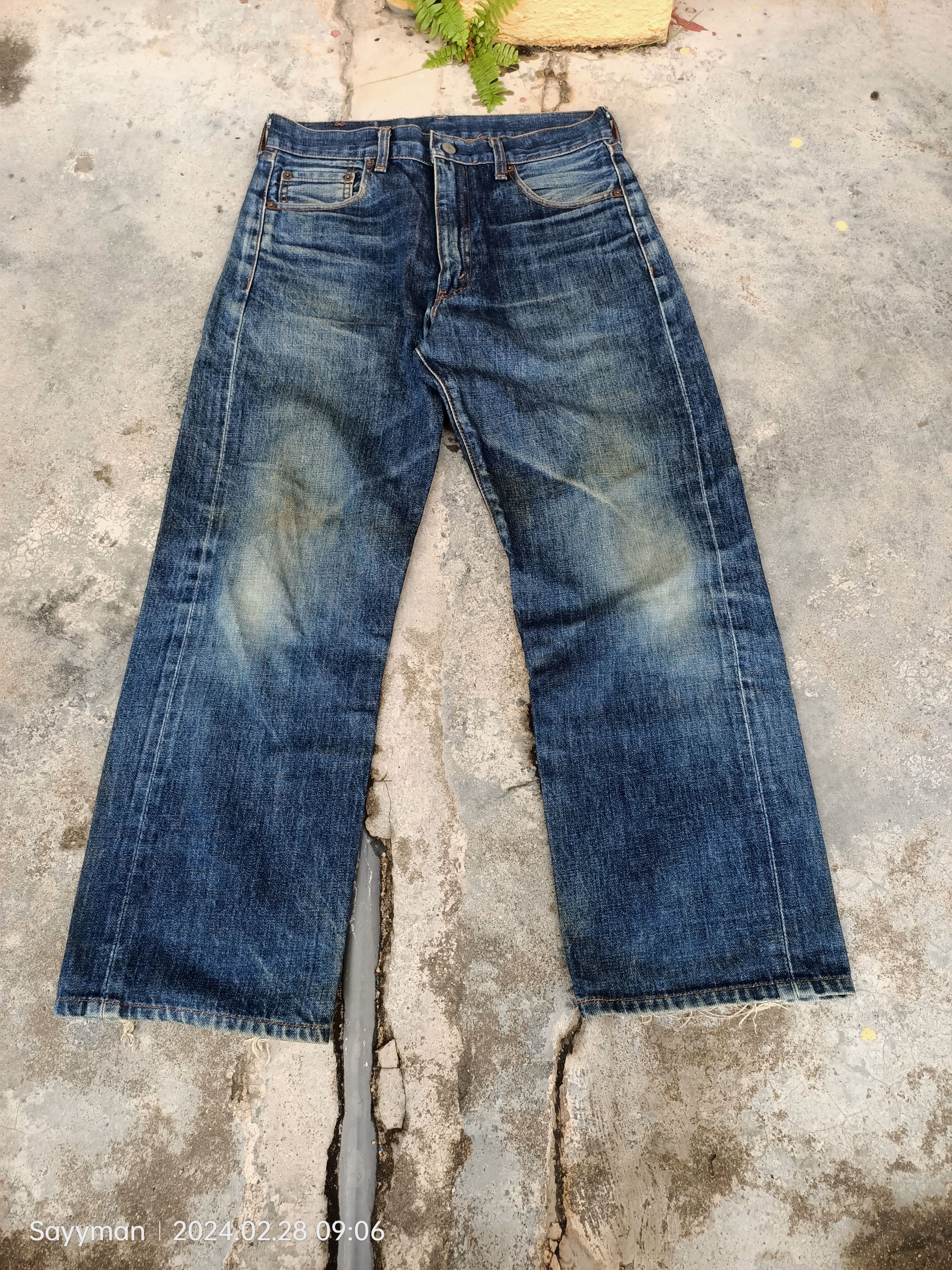 Levi's × Vintage Vintage Levi's 502 Big E Japan Jeans Size 31 Size US 30 / EU 46 - 3 Thumbnail