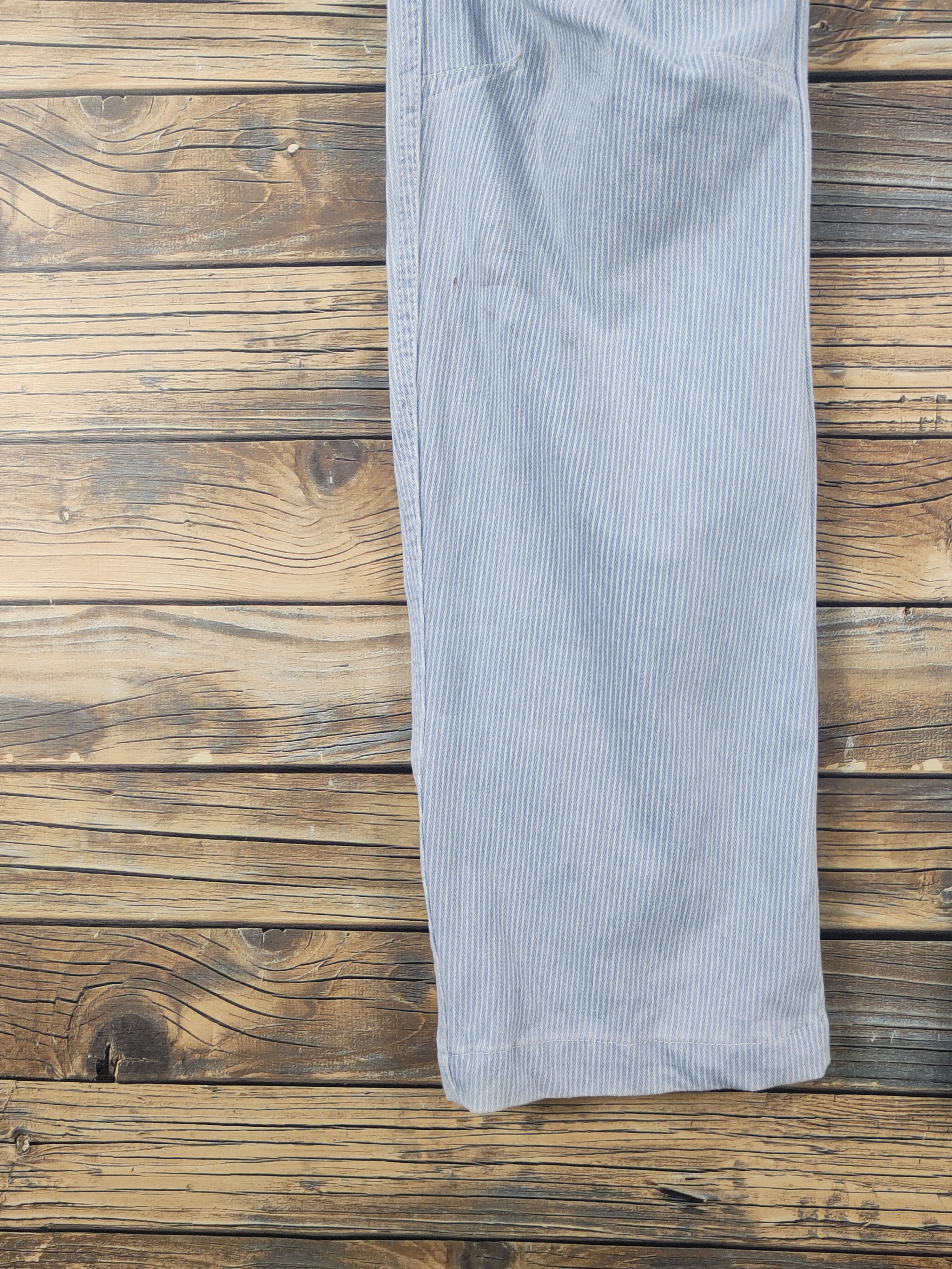 Japanese Brand FieldCore Light Blue Distressed Soft Jeans #W2006 Size US 31 - 4 Thumbnail