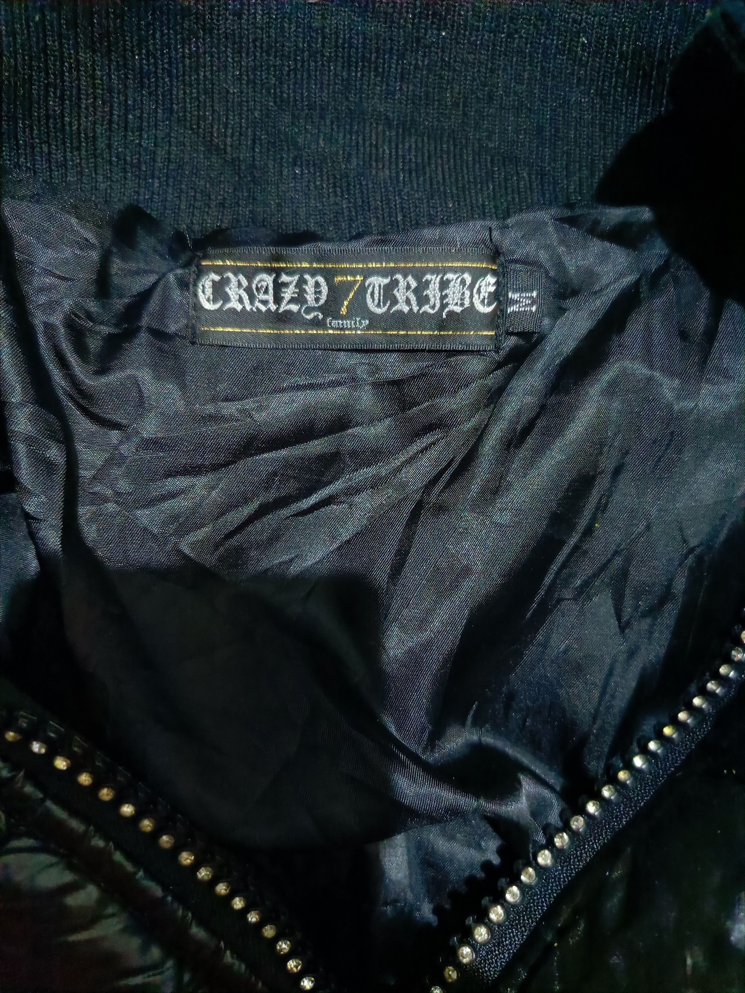 semanticdesign 2000's Crazy7Tribe - Down Ultar Waxed Puffer Jacket Size US M / EU 48-50 / 2 - 8 Thumbnail