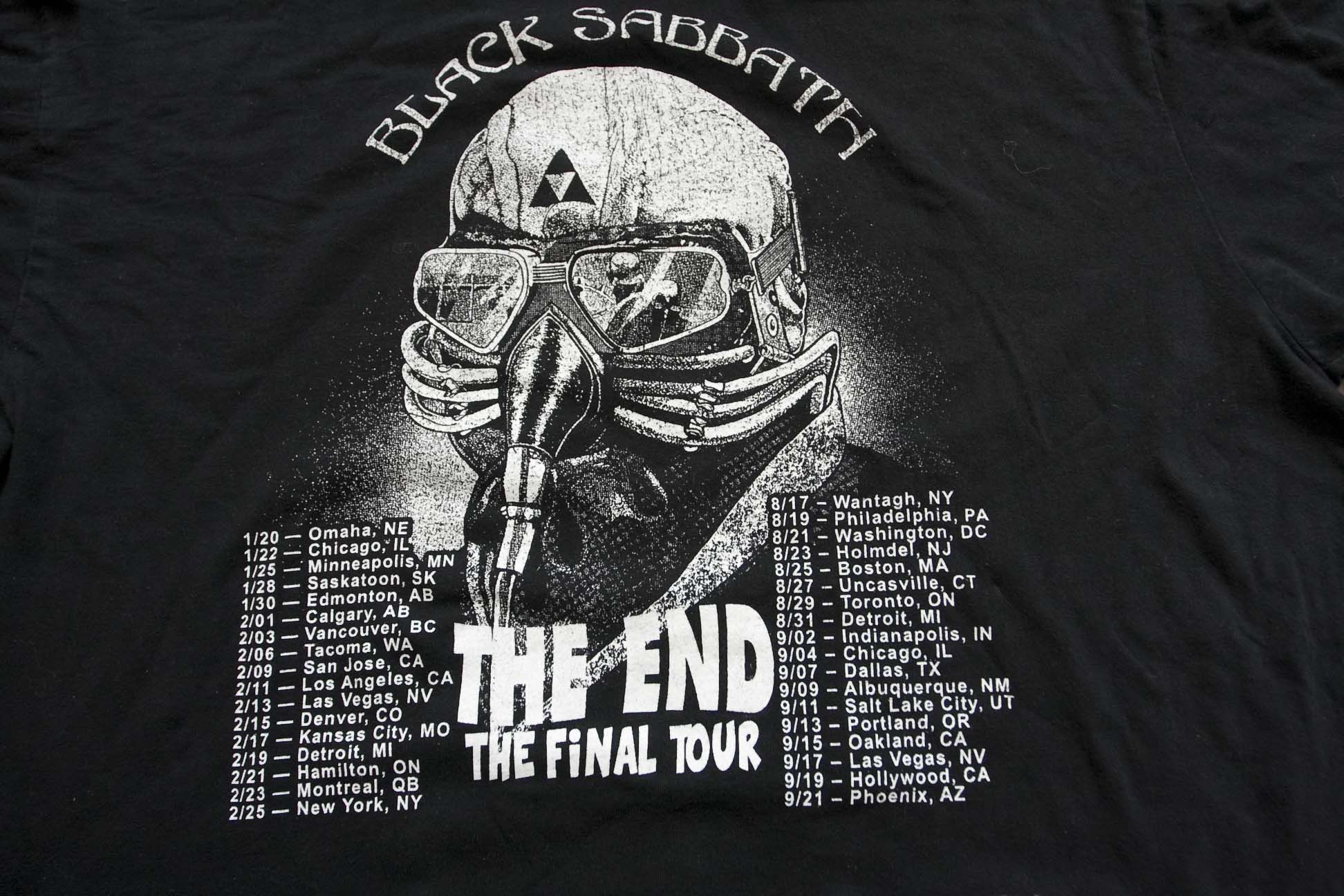 Band Tees Black Sabbath Ozzy Osbourne T Shirt End Final Tour Size XXL Size US XXL / EU 58 / 5 - 2 Thumbnail