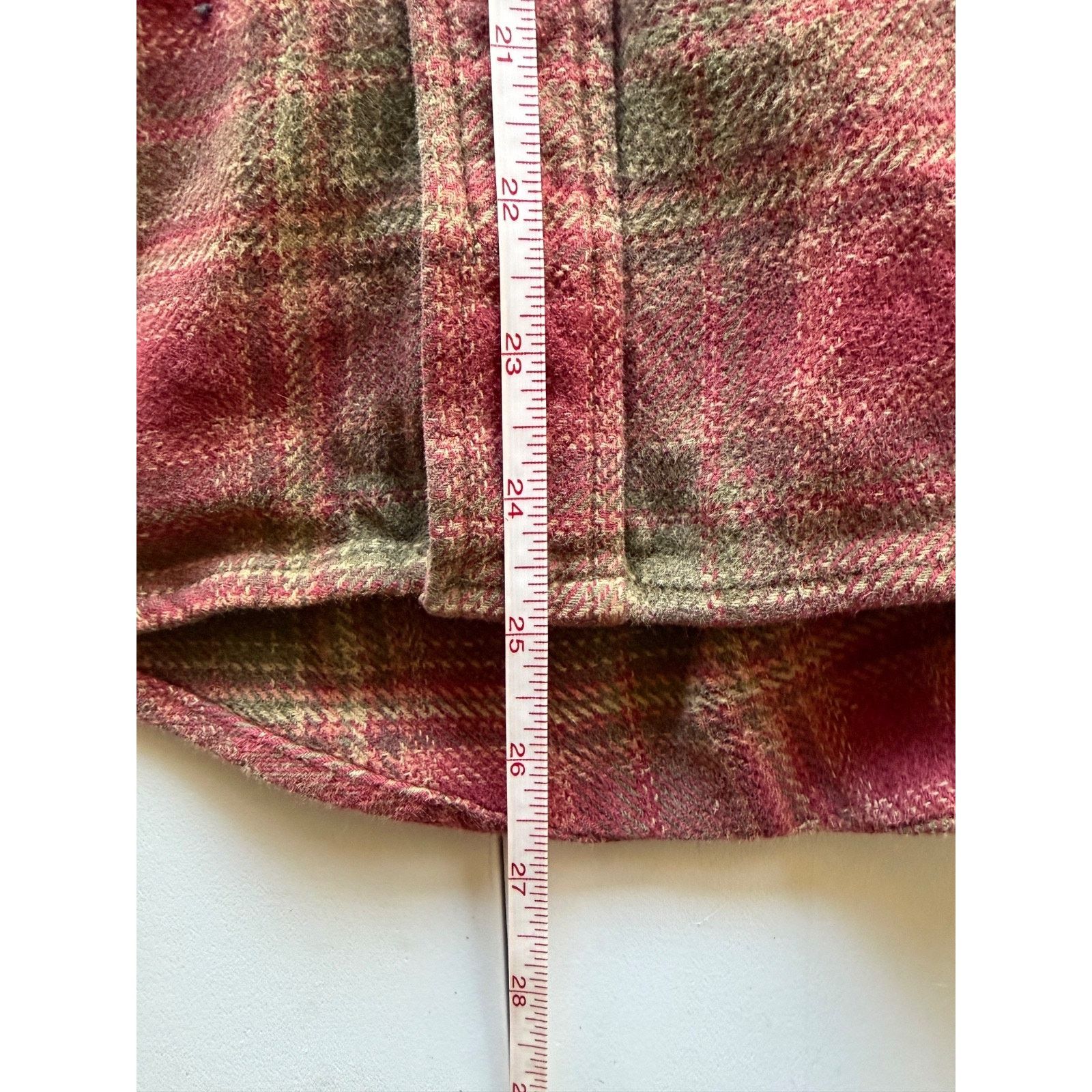 Orvis Med. Orvis Men's Heavy Weight Brushed Flannel Shacket Plaid Size US M / EU 48-50 / 2 - 9 Thumbnail