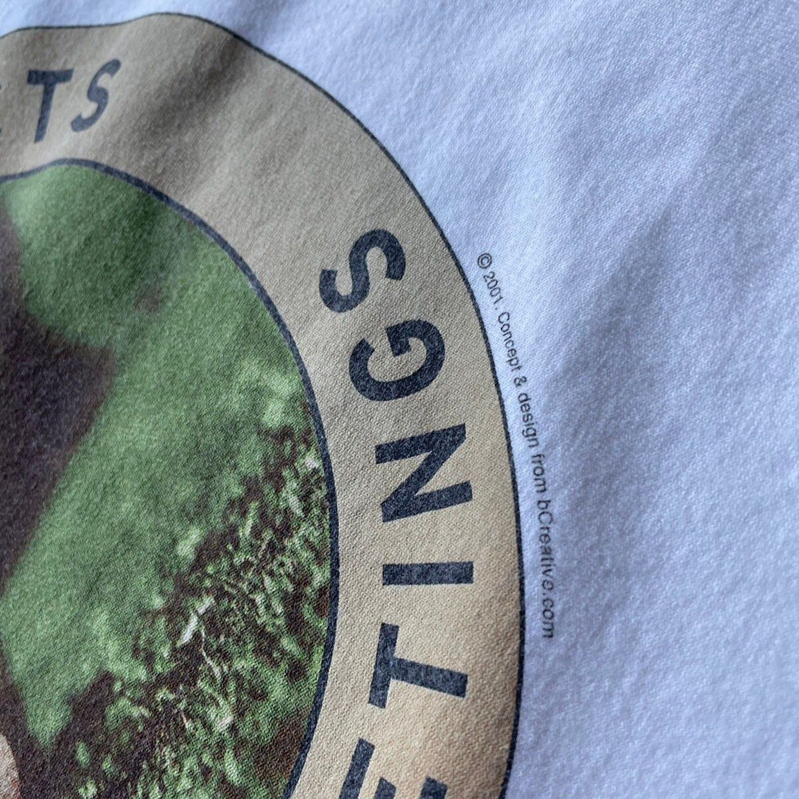 Vintage Vintage 90s Addict Golfing Golf Funny T Shirt Medium White Size US M / EU 48-50 / 2 - 6 Thumbnail