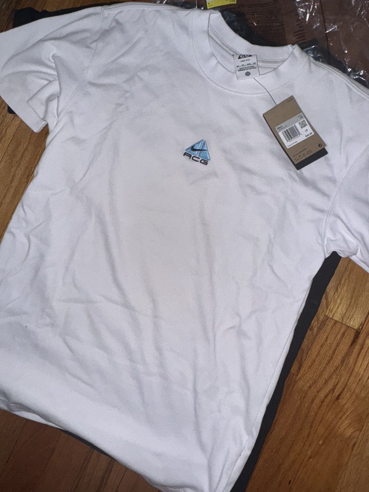 Nike ACG NIKE ACG LUNGS TSHIRT (LOT of 2) BLACK / WHITE - XS Size US XS / EU 42 / 0 - 1 Thumbnail
