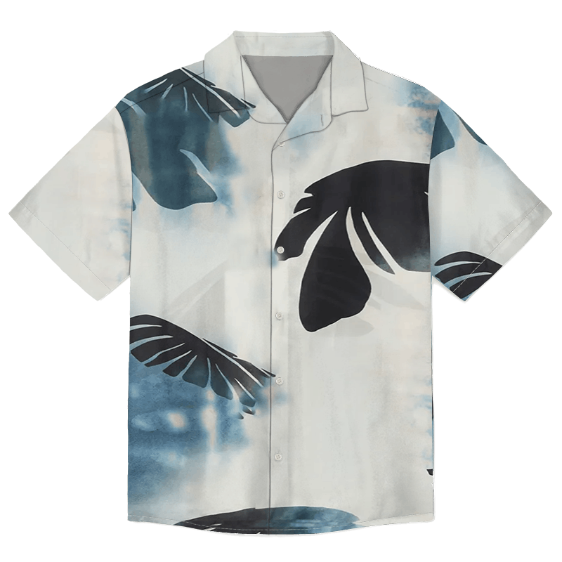 Designer × Vintage Palm-Printed Shirt | Relaxed Island Style Size US L / EU 52-54 / 3 - 1 Thumbnail