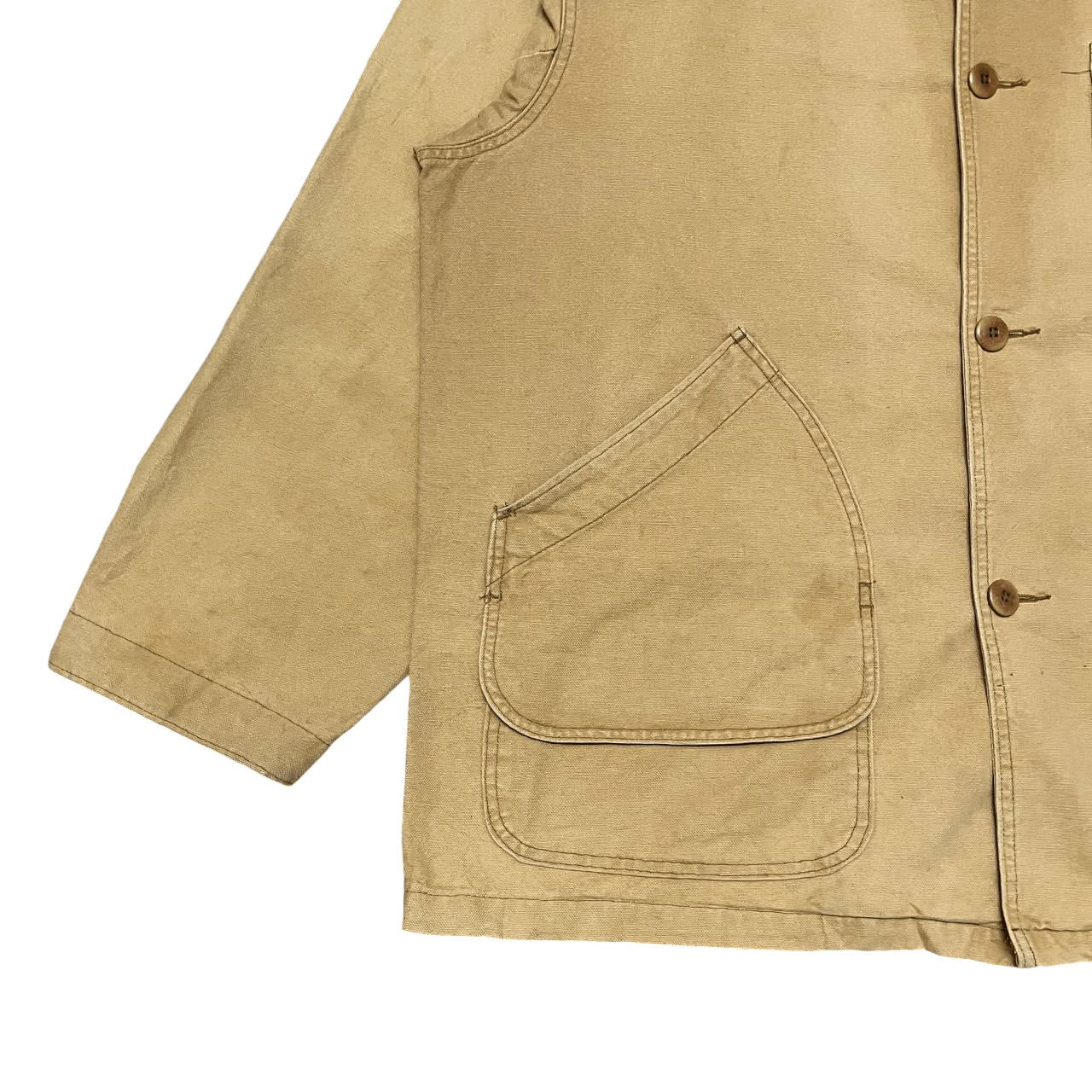L.L. Bean Vintage 80's L.L. Bean Chore Hunting Jacket Corduroy Collar Size US XL / EU 56 / 4 - 3 Thumbnail