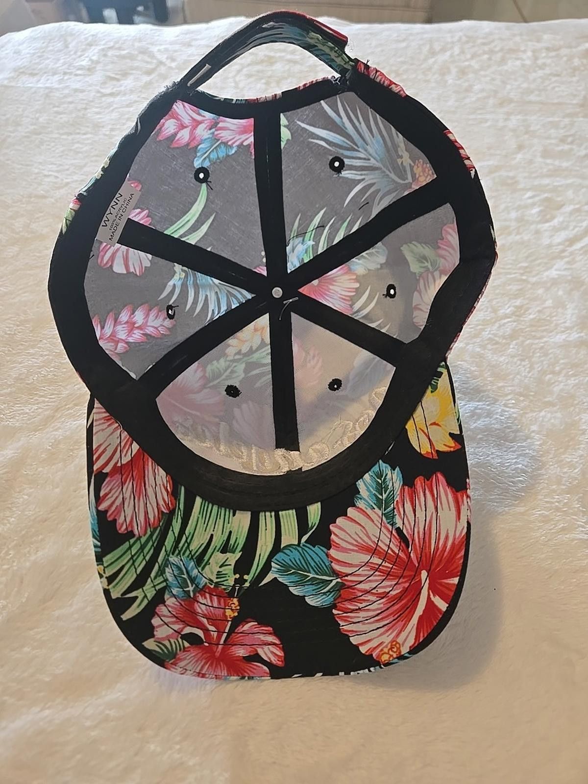 Winners Circle Los Angeles Tropical Floral Wynn Headwear Hat Cap New Size ONE SIZE - 3 Thumbnail