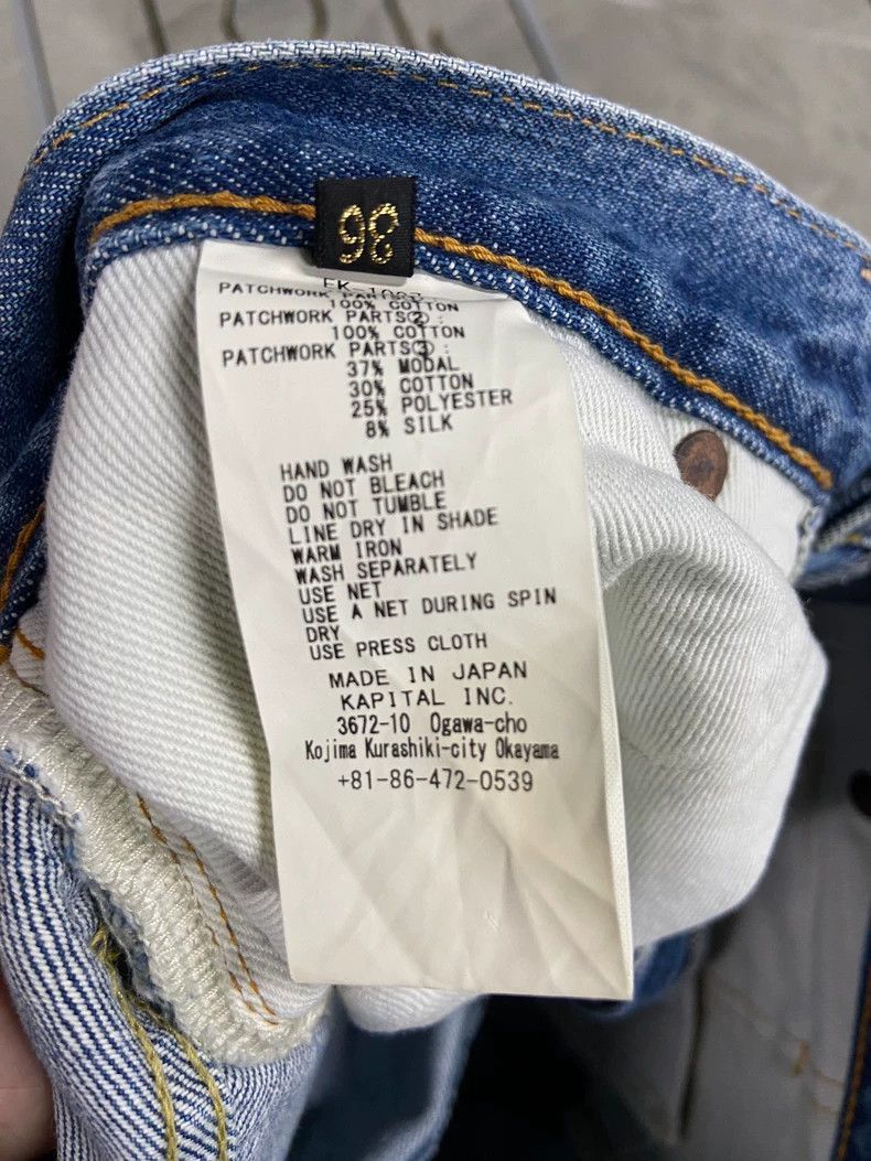 Kapital Kountry Kapital Kountry Kapital Kountry Hand-Embroidered Denim Pan Size US 36 / EU 52 - 3 Thumbnail