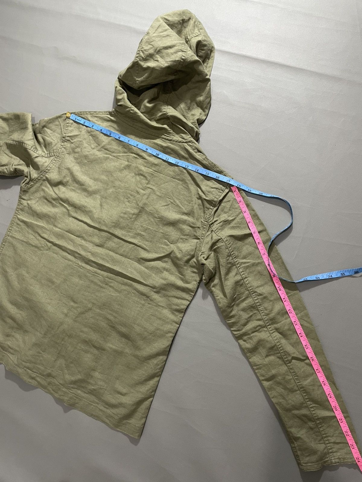 GOA Journal Standard Linen Military Jacket goa style Size L / US 10 / IT 46 - 7 Thumbnail