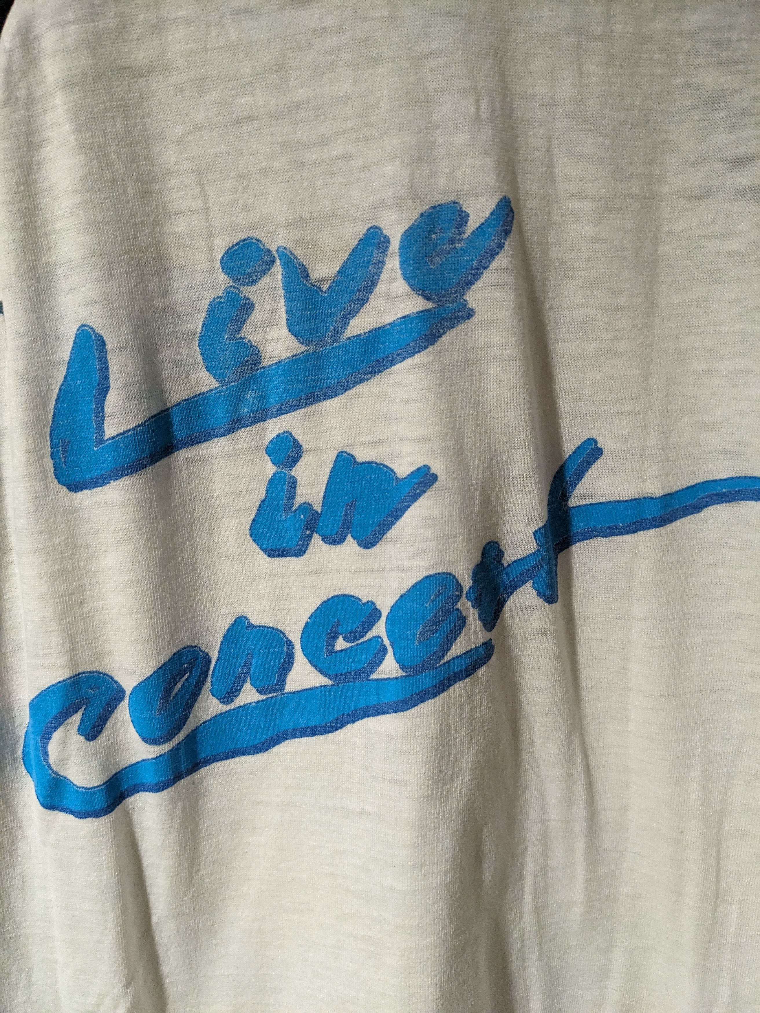 Band Tees × Vintage Vintage 80s The Moody Blues The Other Side Baseball T-Shirt Size US L / EU 52-54 / 3 - 9 Thumbnail