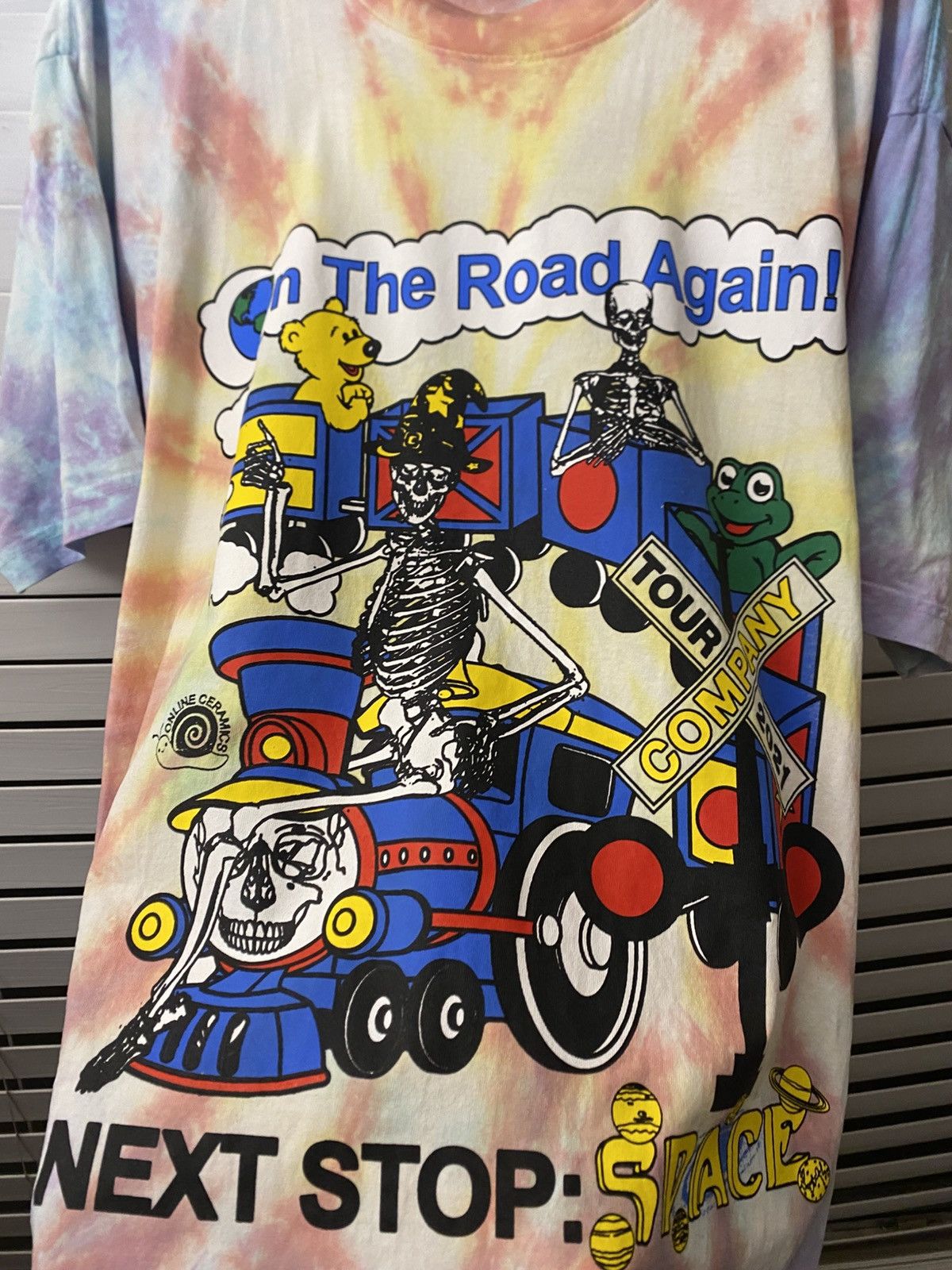 Online Ceramics Online Ceramics Tour Tee Tie Dye Size US XL / EU 56 / 4 - 2 Thumbnail